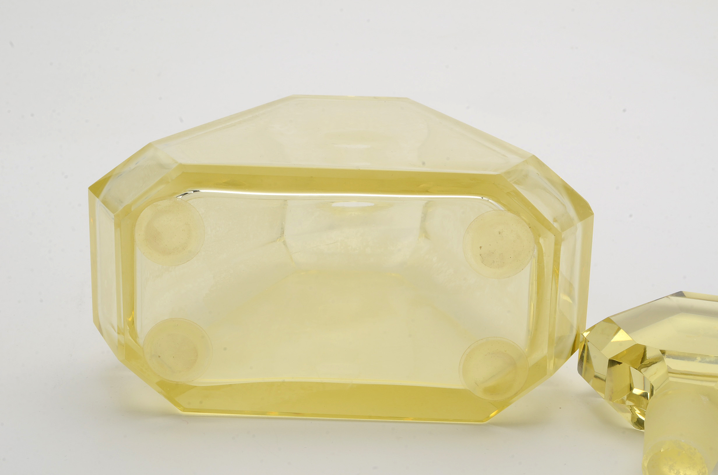 Vintage Cut Glass Factice Perfume Bottles