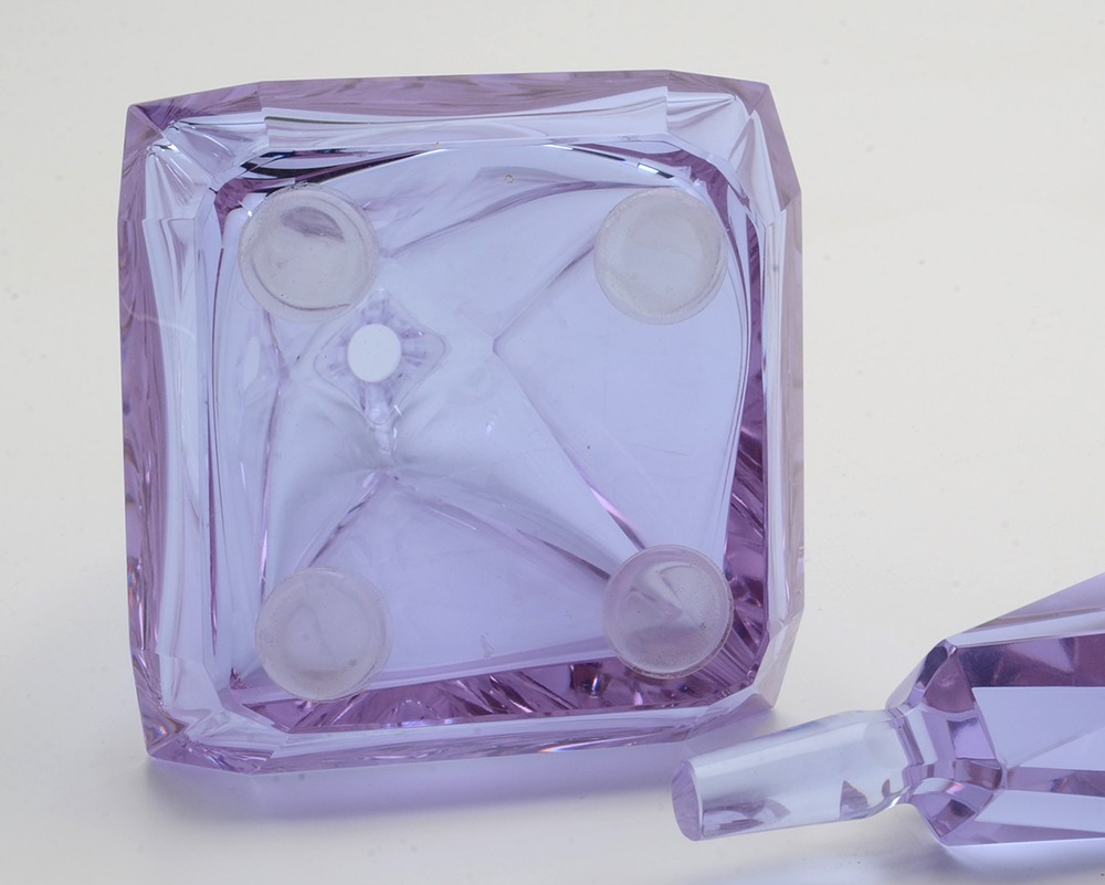 Vintage Cut Glass Factice Perfume Bottles