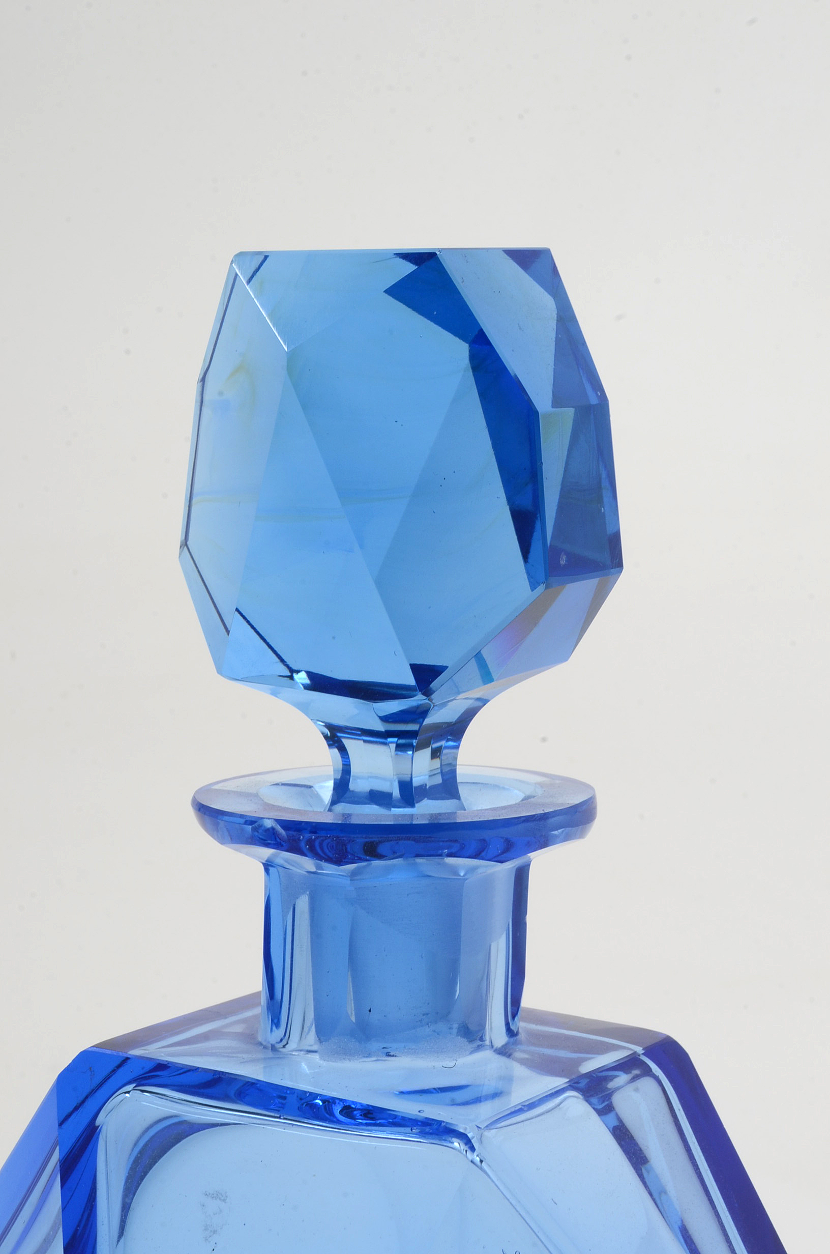 Vintage Cut Glass Factice Perfume Bottles