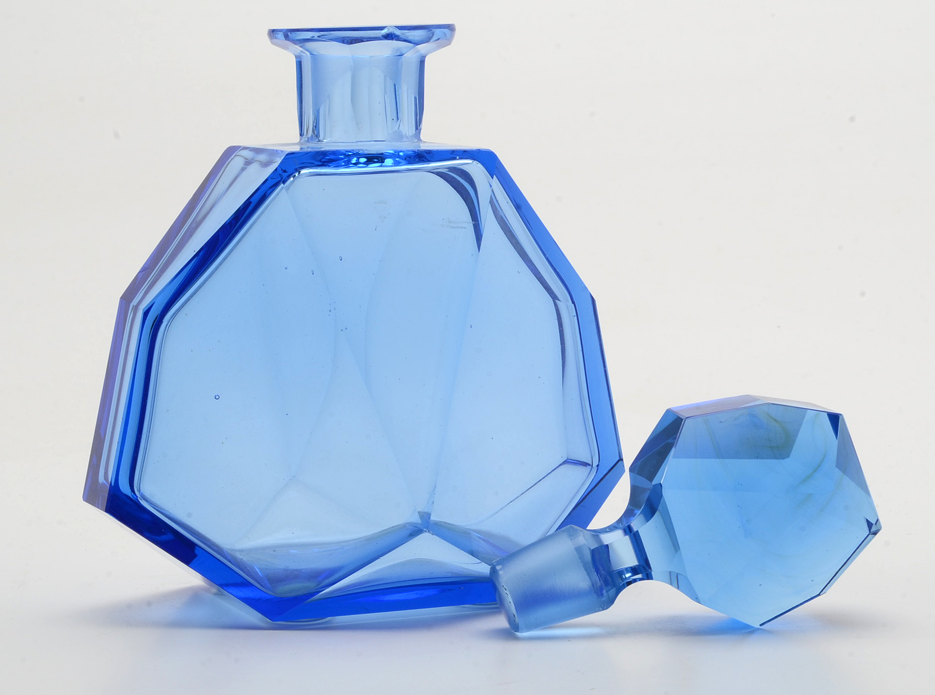 Vintage Cut Glass Factice Perfume Bottles