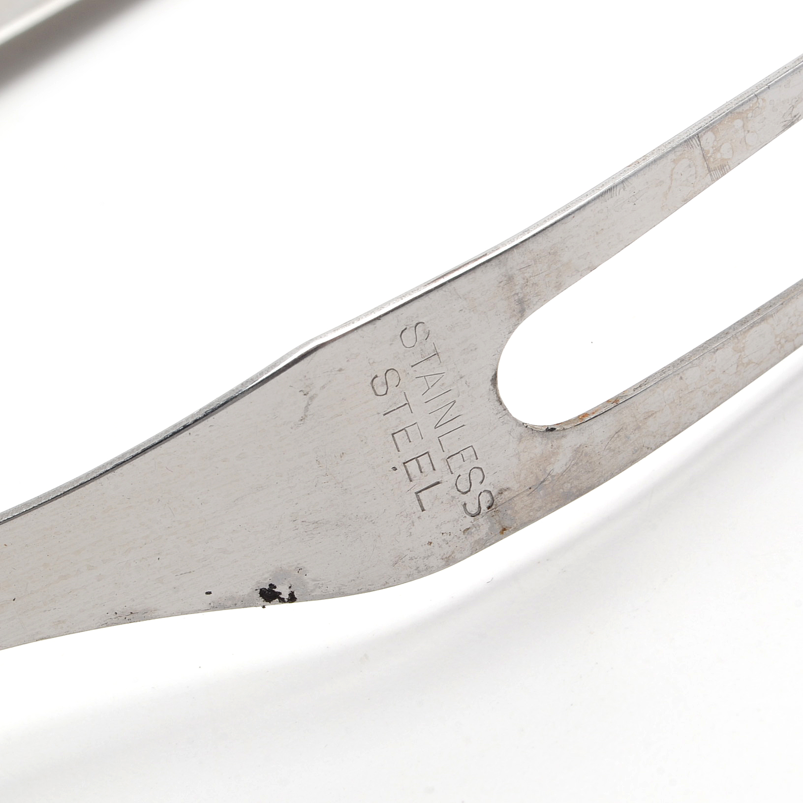 Vintage Molly Pitcher Carving Set with Butterscotch Bakelite Handles