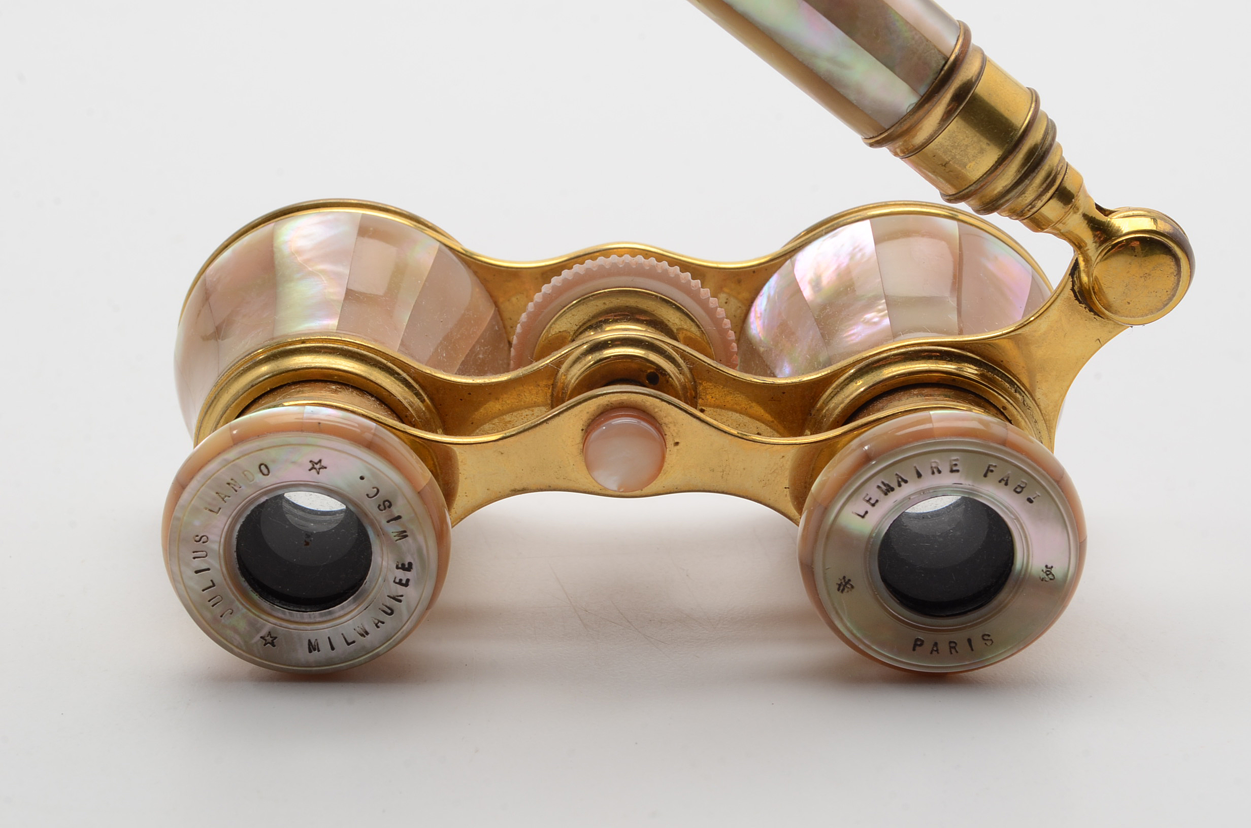 Vintage Lemaire Paris Mother of Pearl Opera Glasses