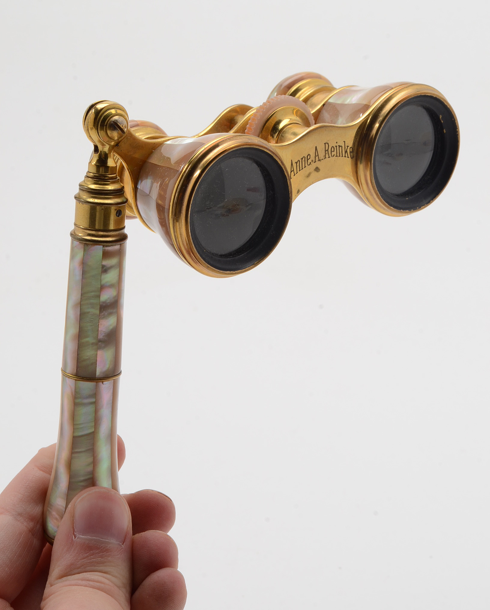 Vintage Lemaire Paris Mother of Pearl Opera Glasses