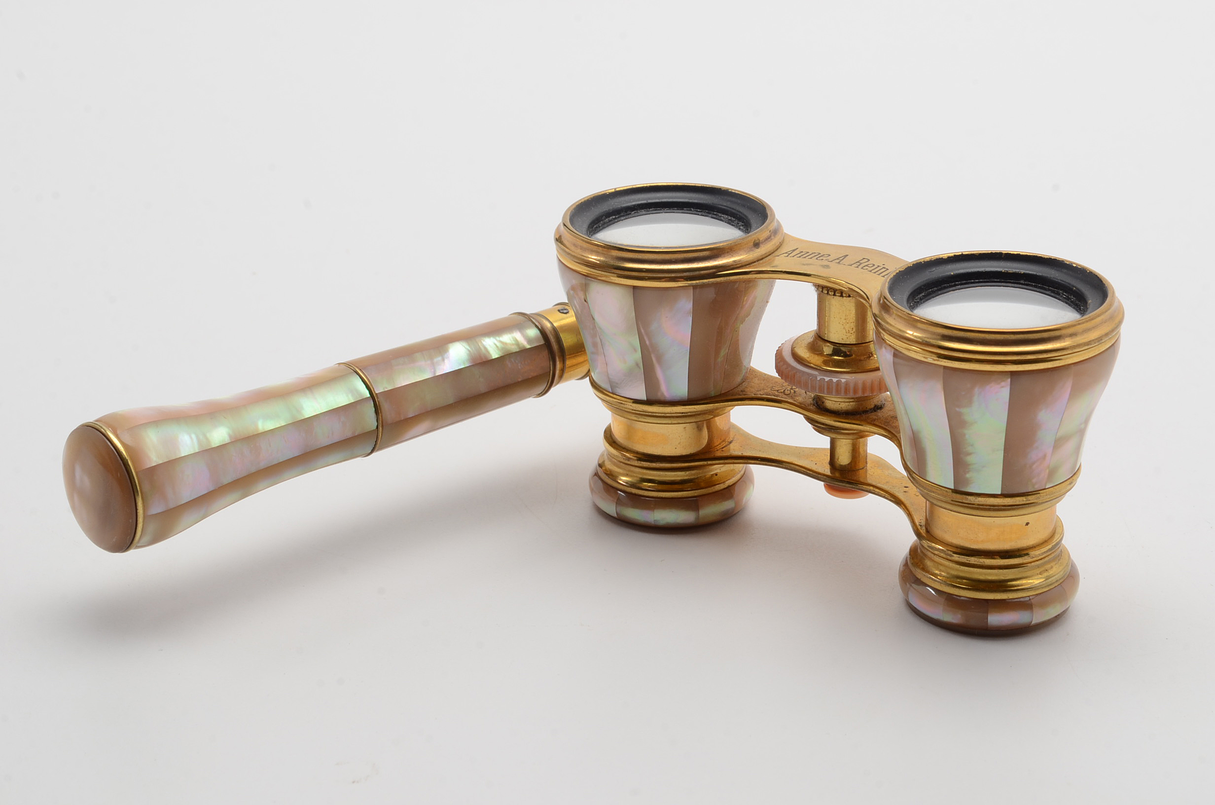 Vintage Lemaire Paris Mother of Pearl Opera Glasses