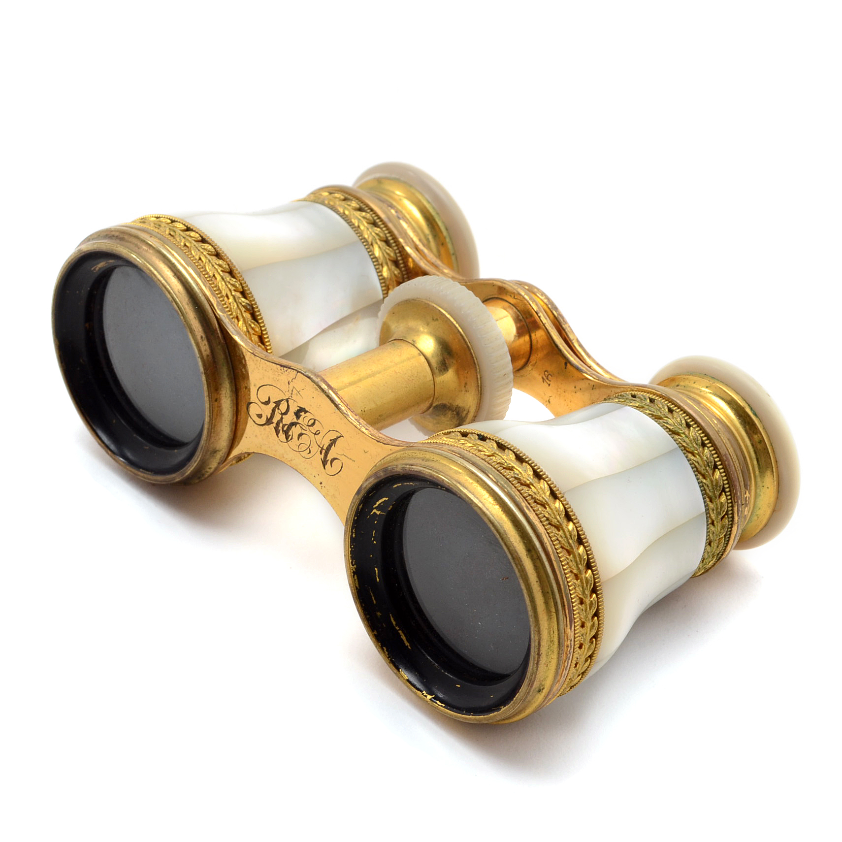 Antique Lemaire Theater Glasses in Mother of Pearl