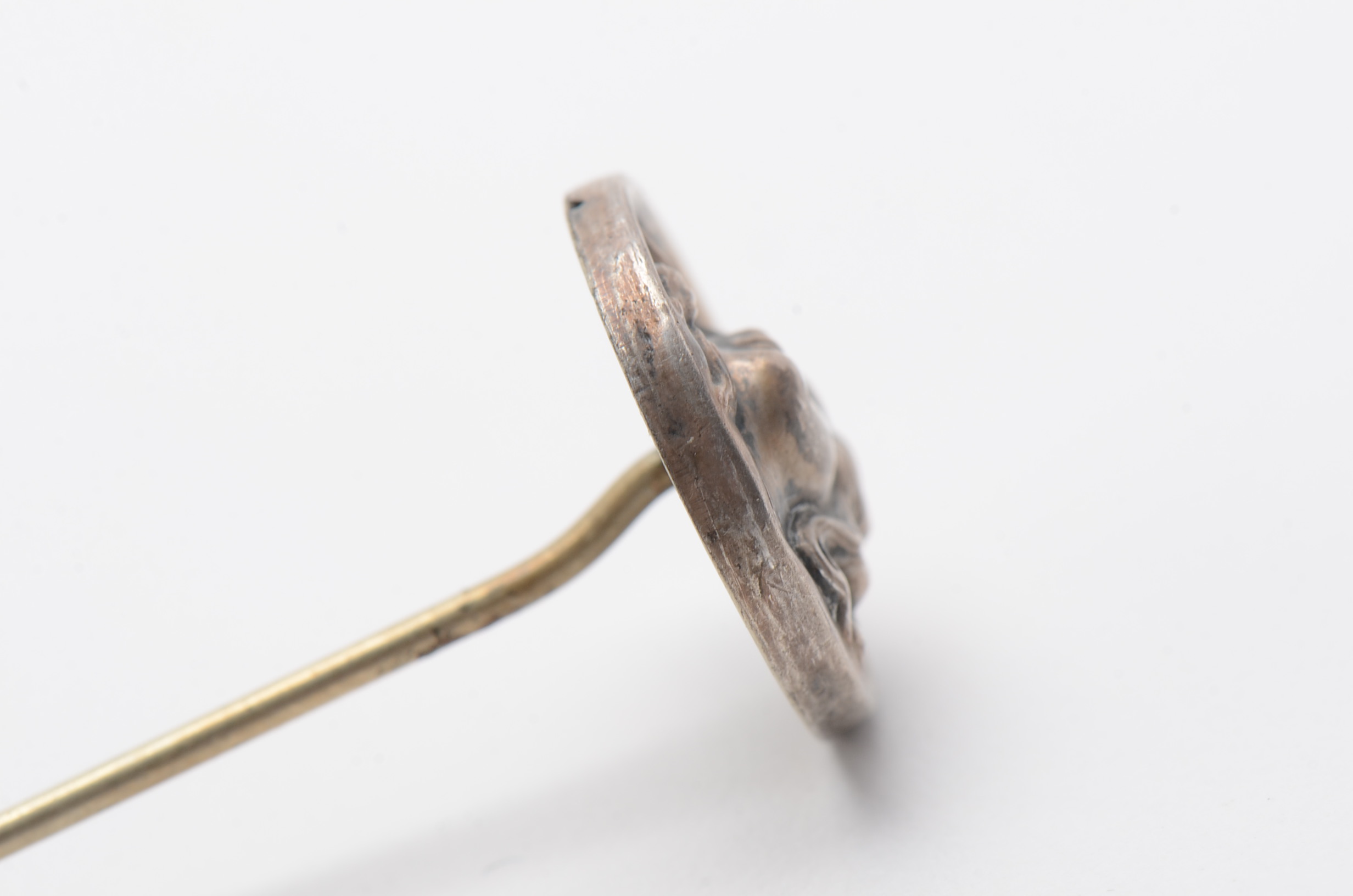 Art Nouveau Style Sterling Silver Vintage Hat Pin