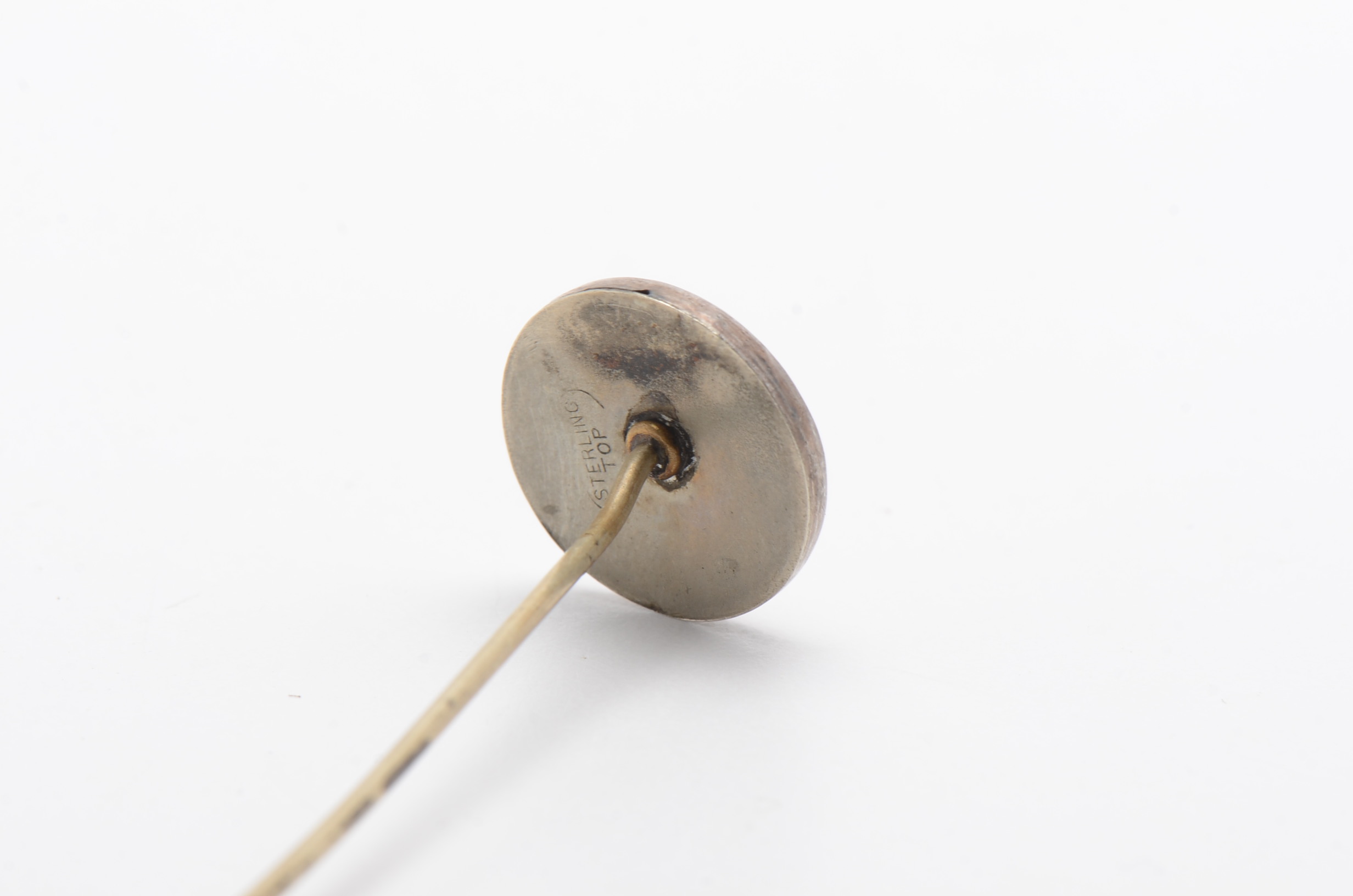 Art Nouveau Style Sterling Silver Vintage Hat Pin