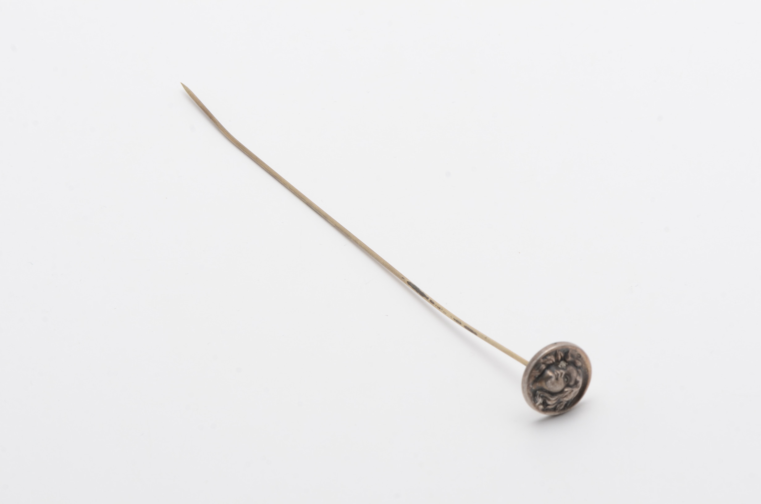 Art Nouveau Style Sterling Silver Vintage Hat Pin