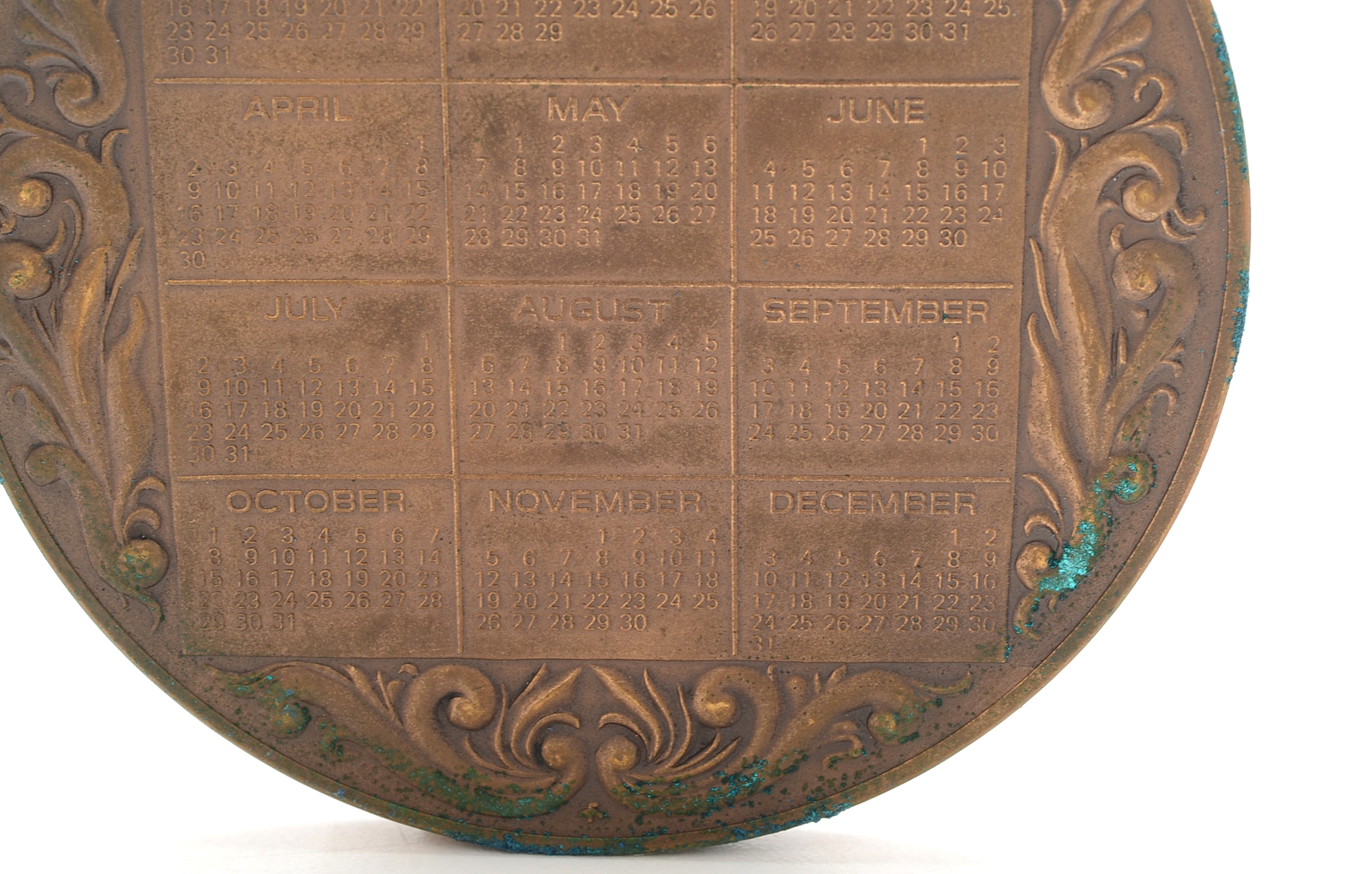 1972 The Franklin Mint Bronze Medal Paperweight