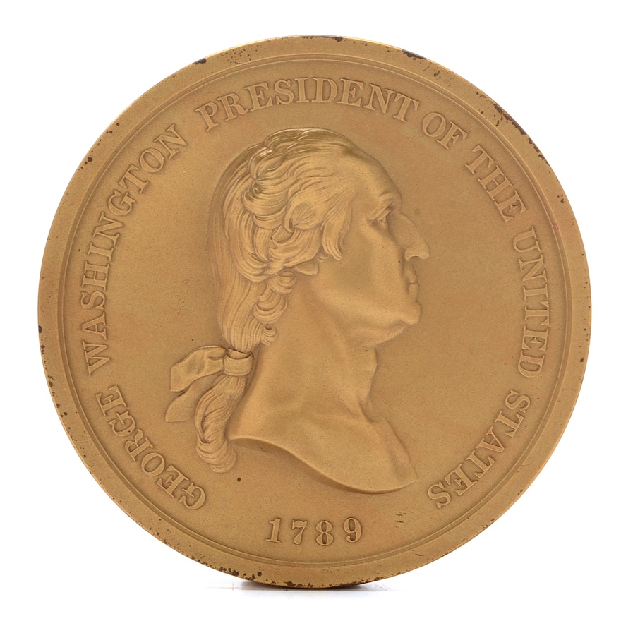 George Washington Bronze US Mint Medal No. 101