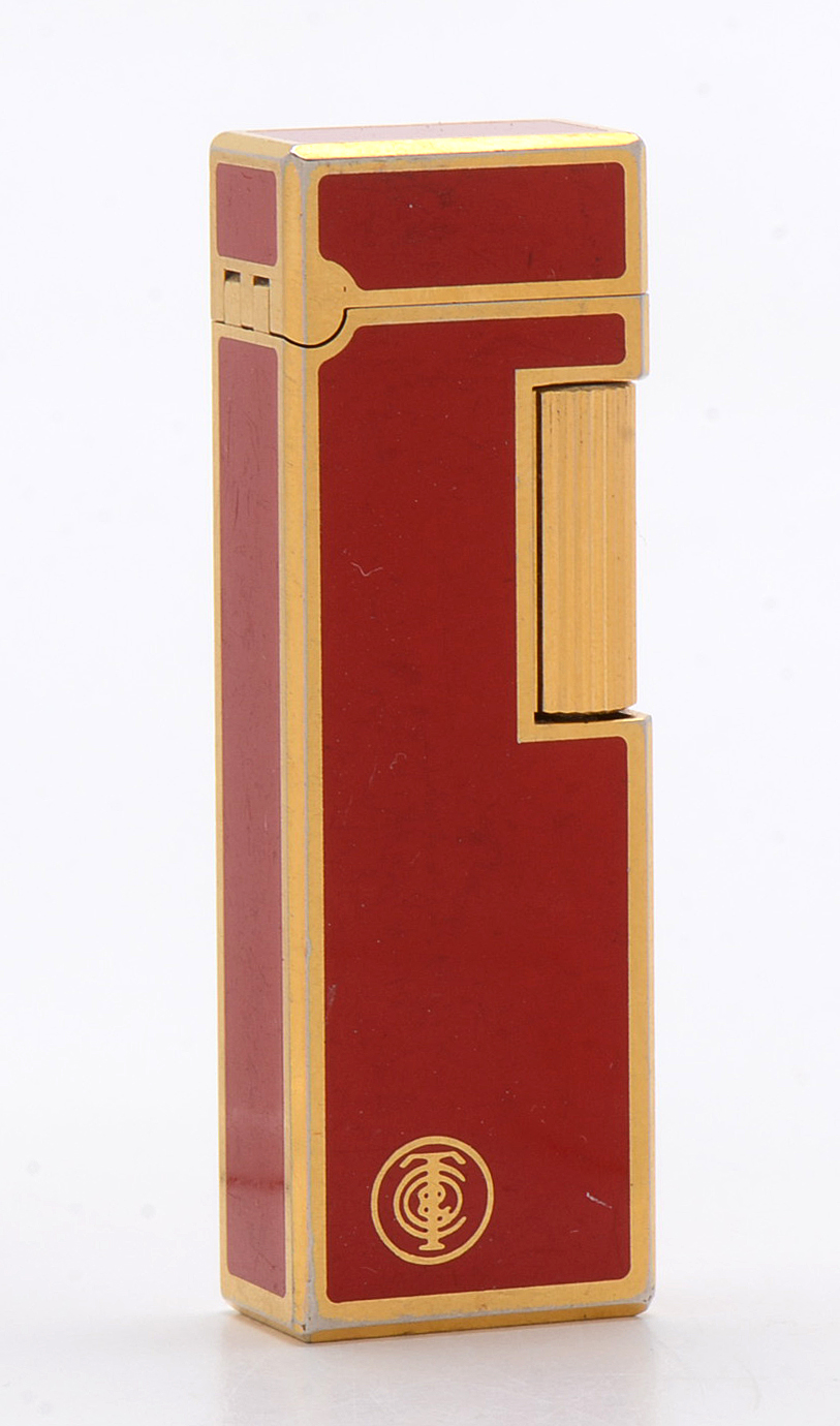 Tiffany & Co. Vintage Rollagas Red Lighter