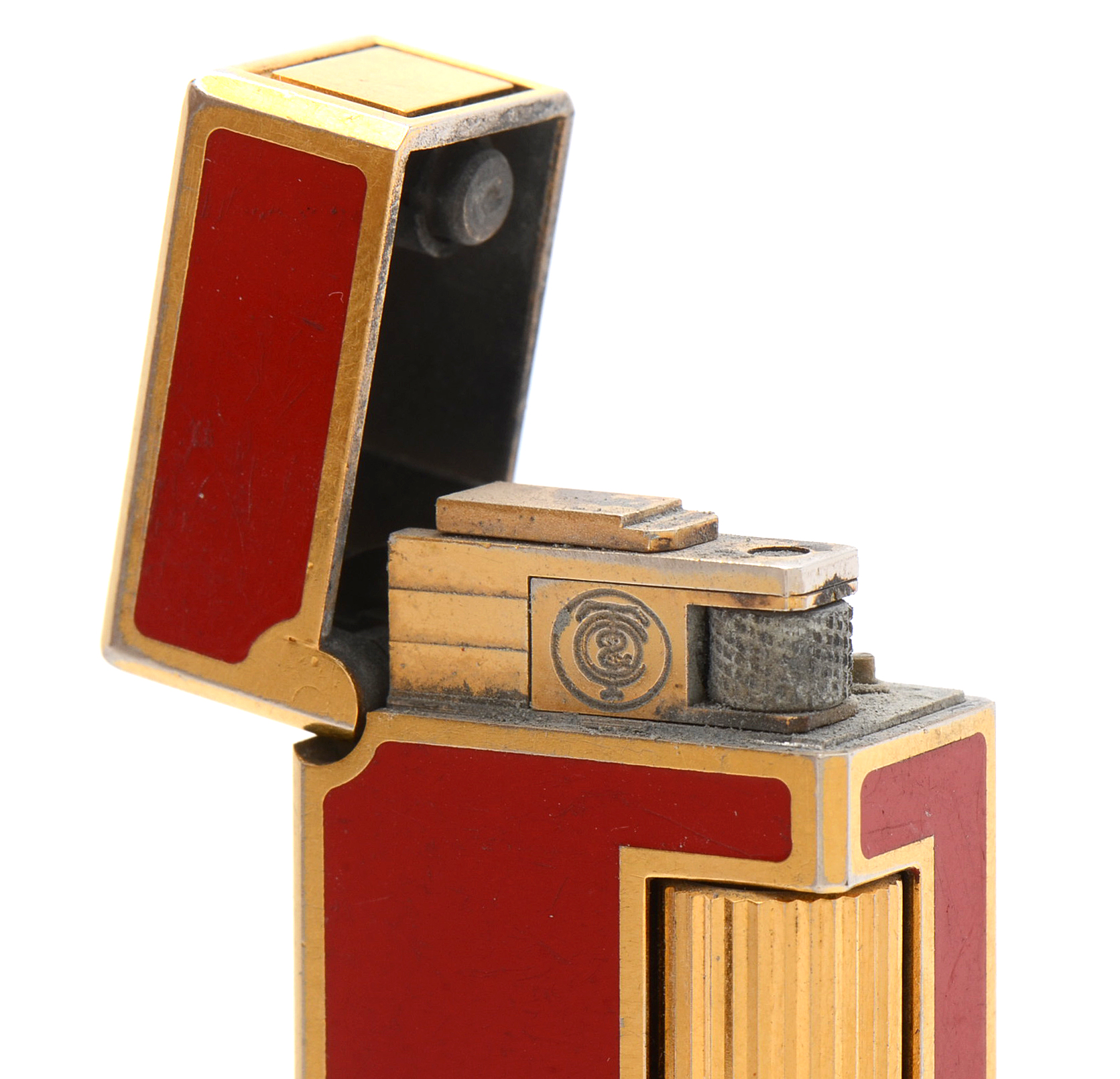 Tiffany & Co. Vintage Rollagas Red Lighter