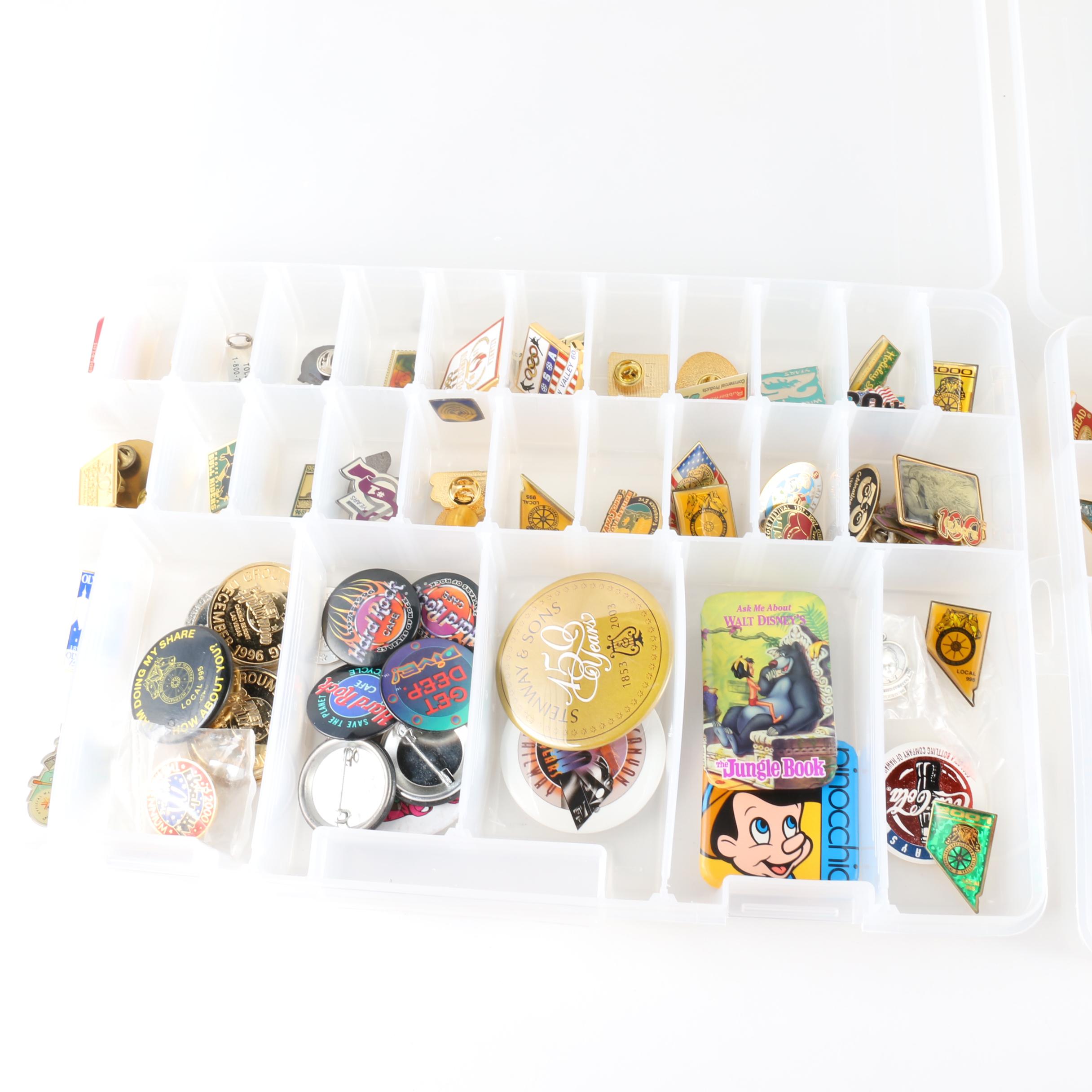 Variety Metal Novelty Pins
