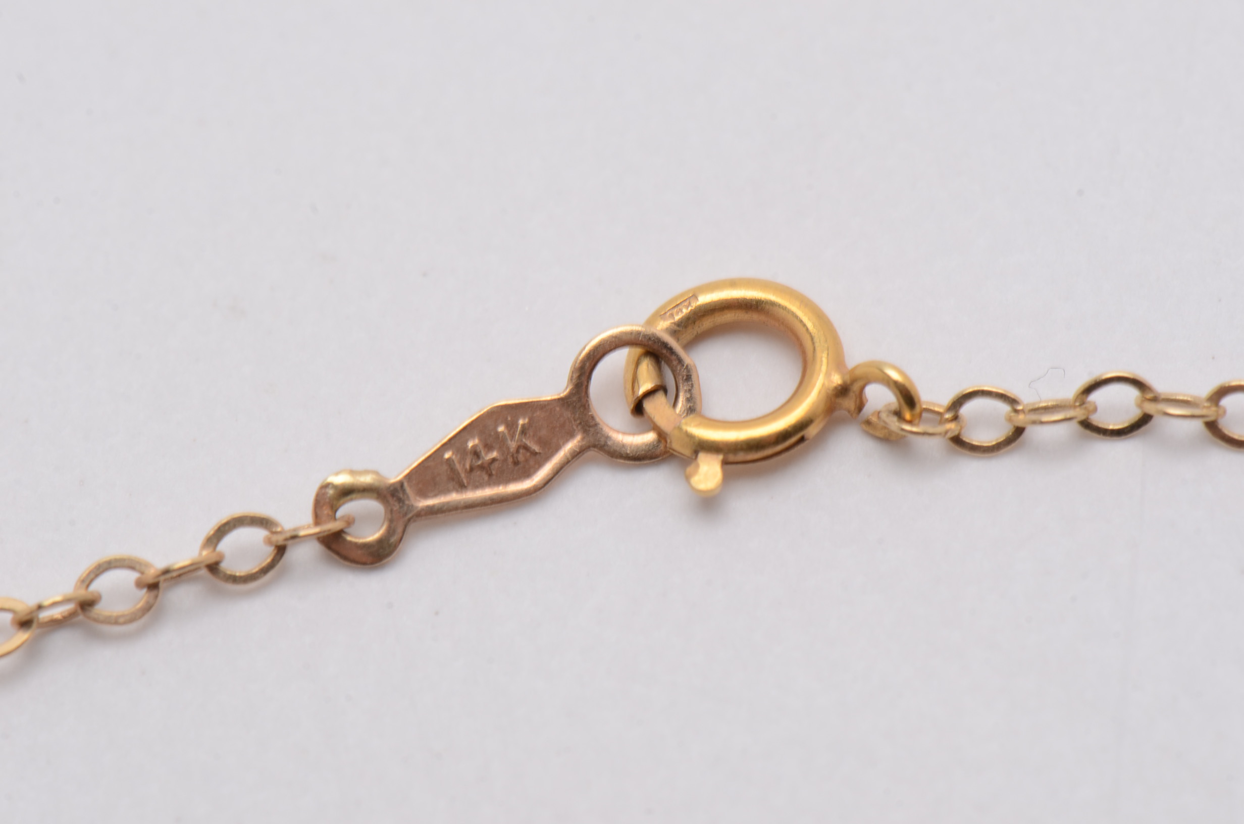 14K Yellow Gold Choker with Enameled and Diamond Pansies