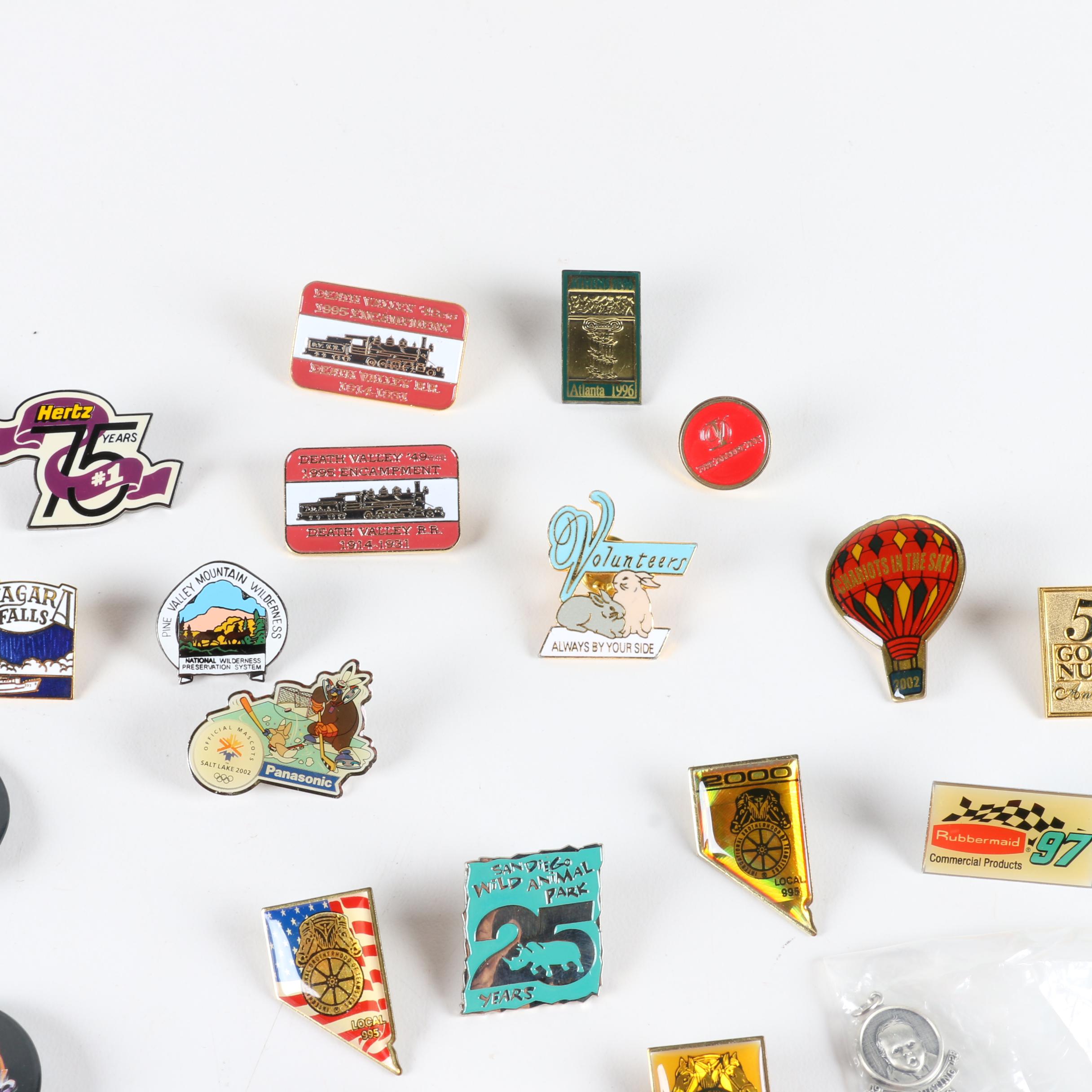Variety Metal Novelty Pins
