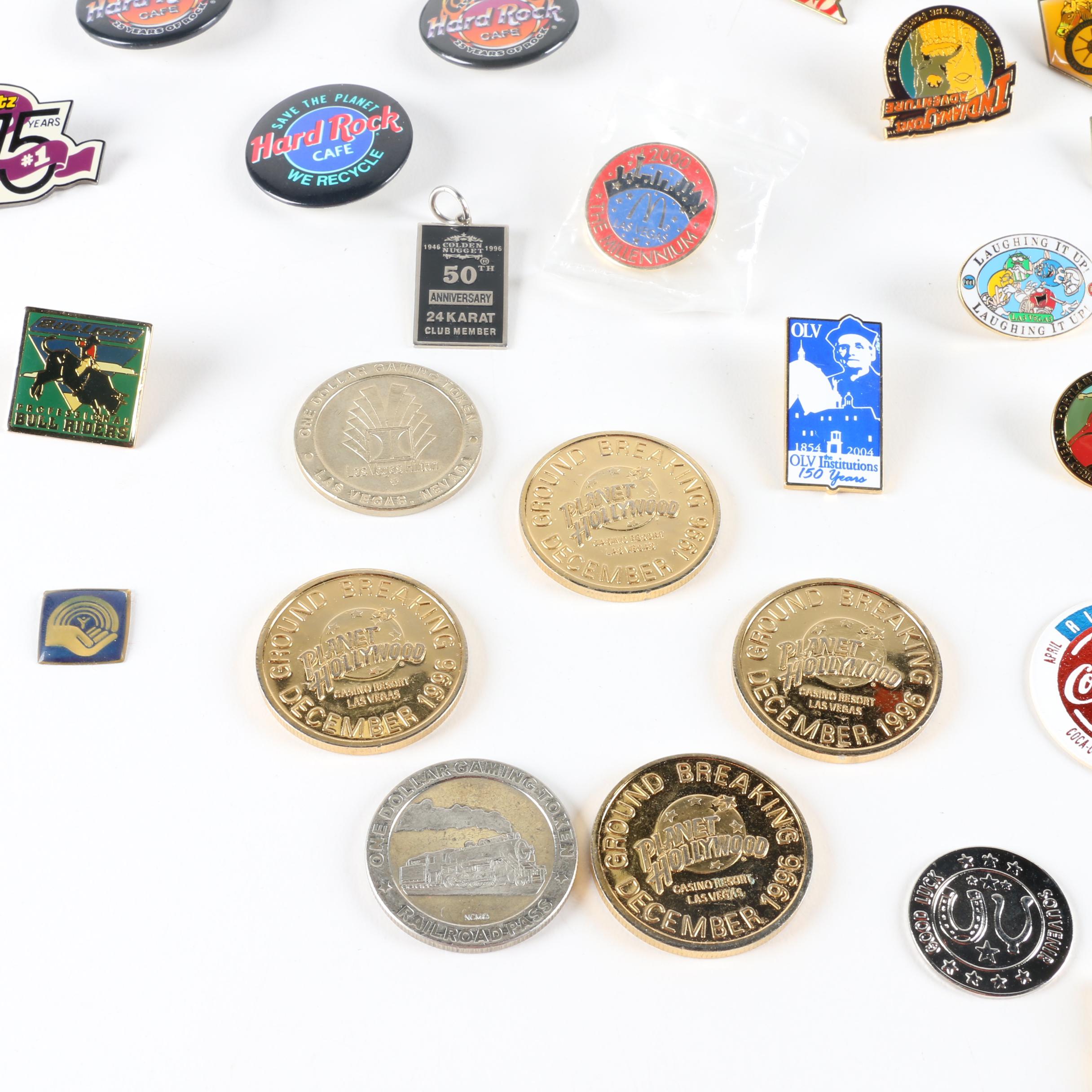Variety Metal Novelty Pins