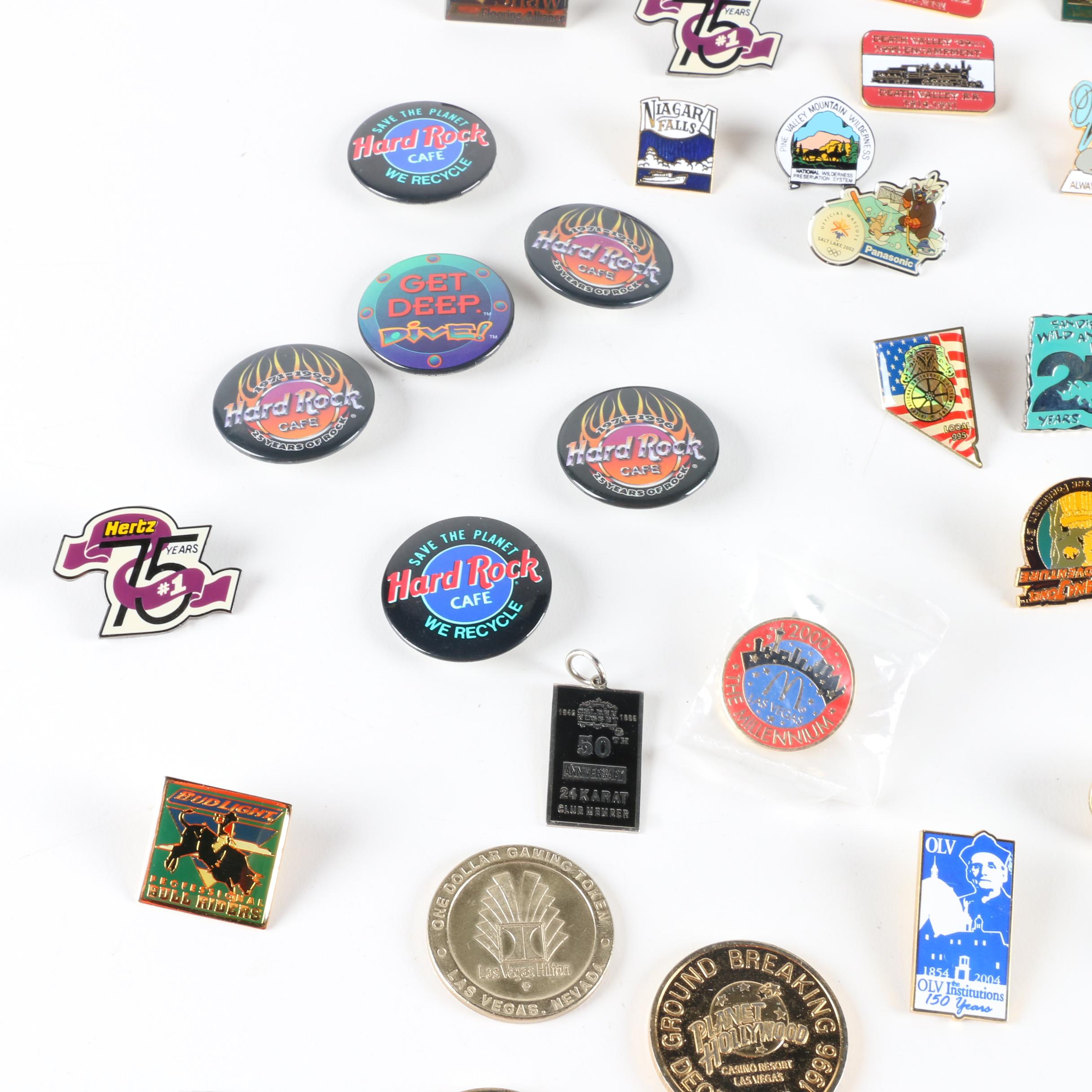Variety Metal Novelty Pins