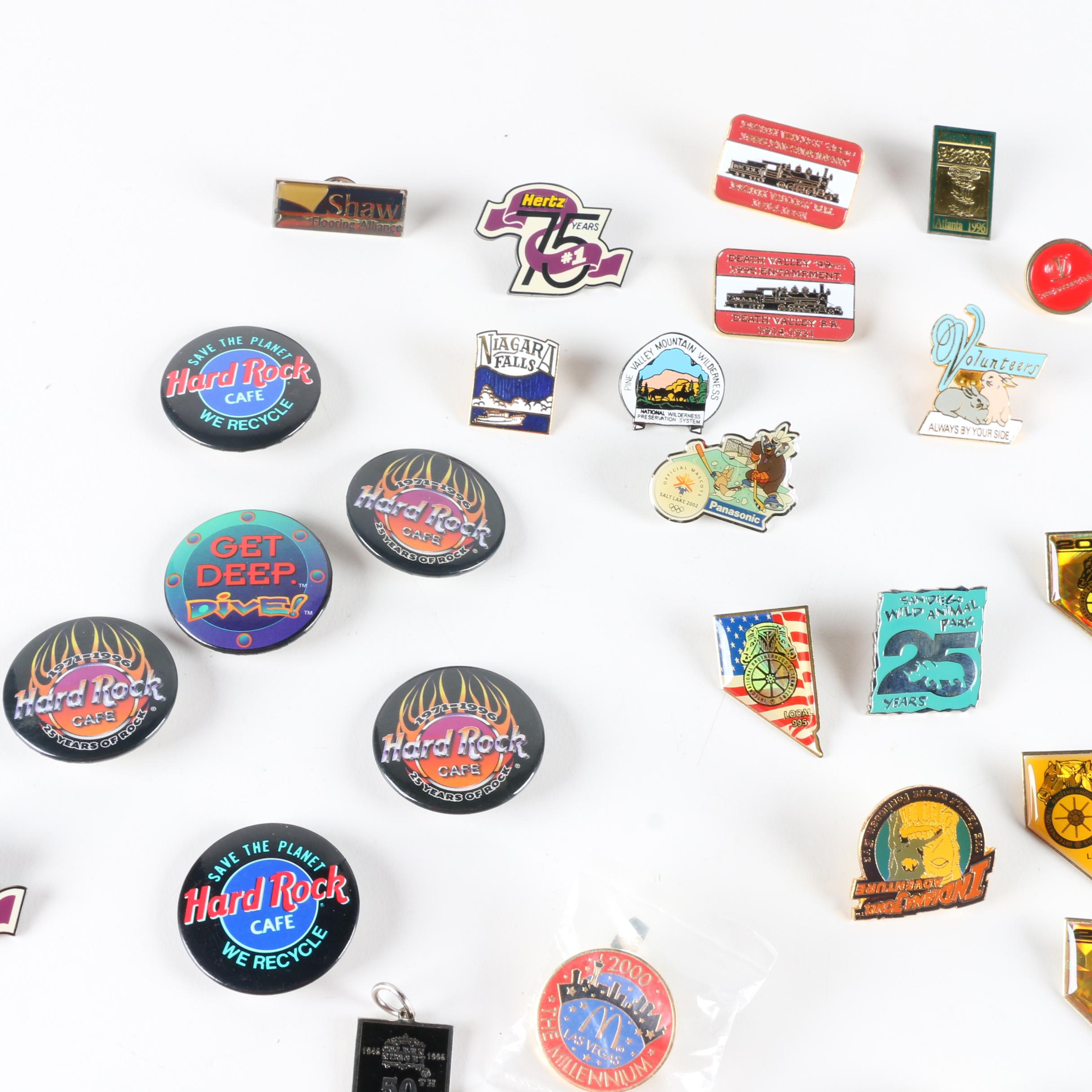 Variety Metal Novelty Pins