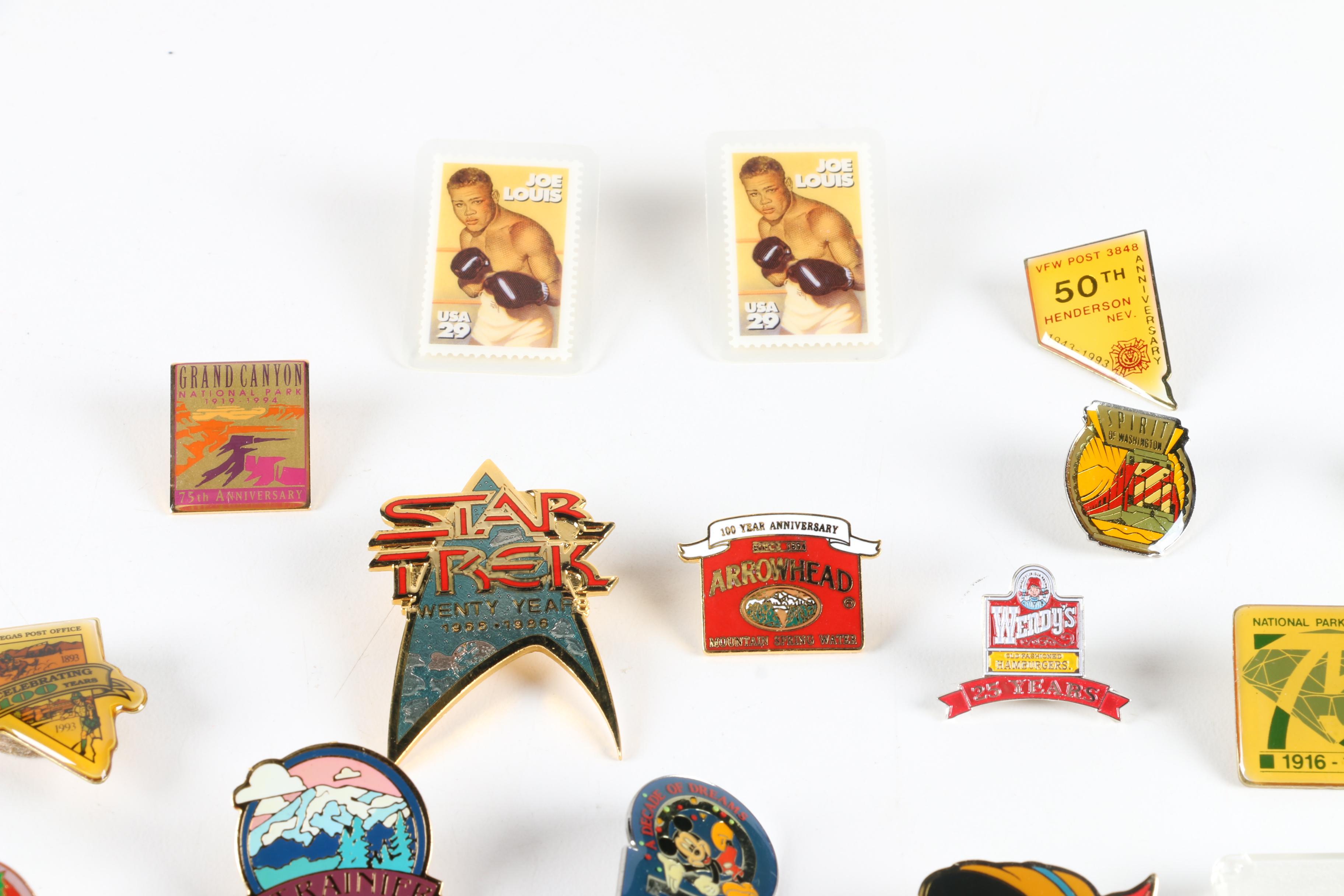 Variety Metal Novelty Pins