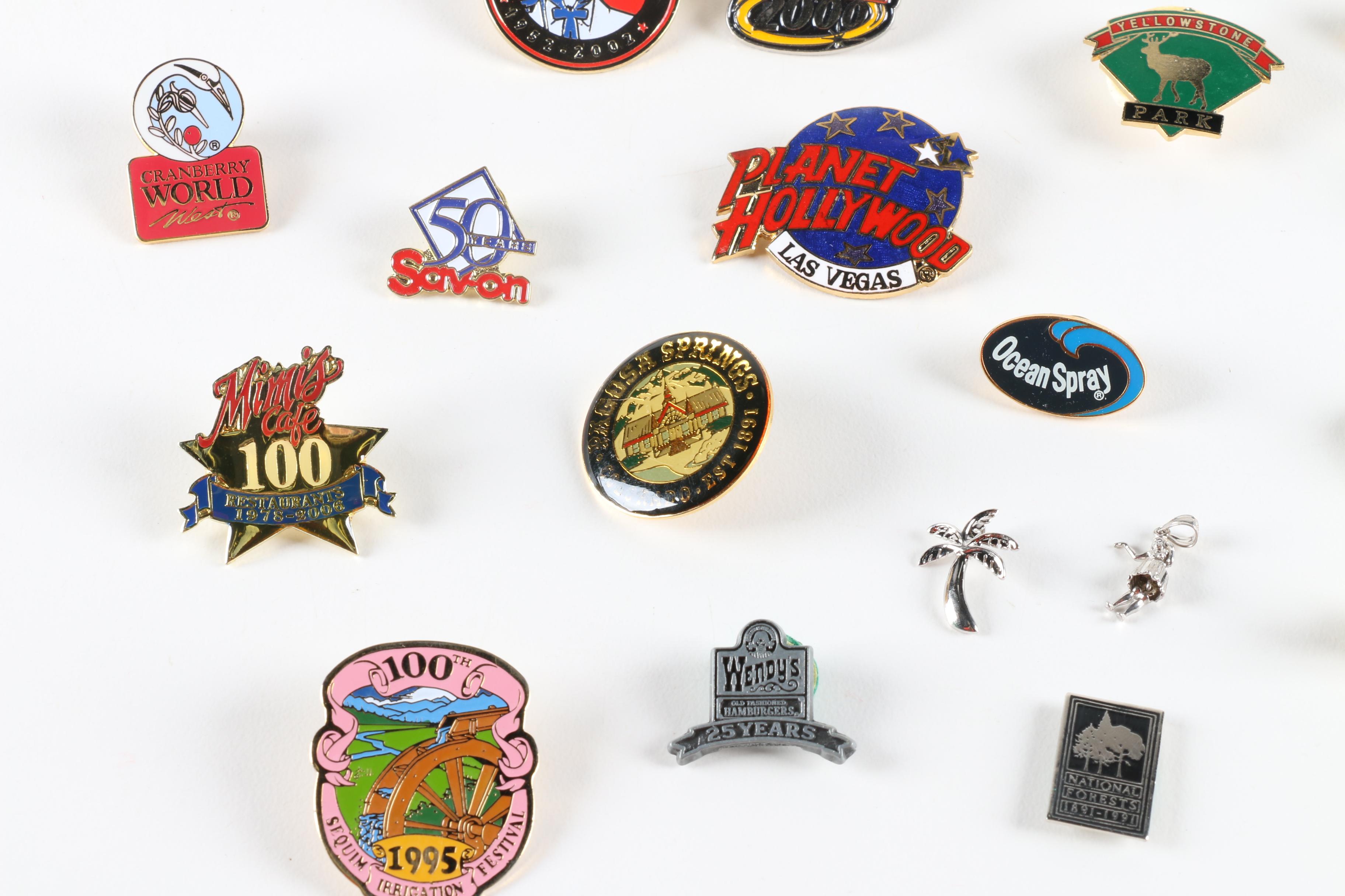 Variety Metal Novelty Pins