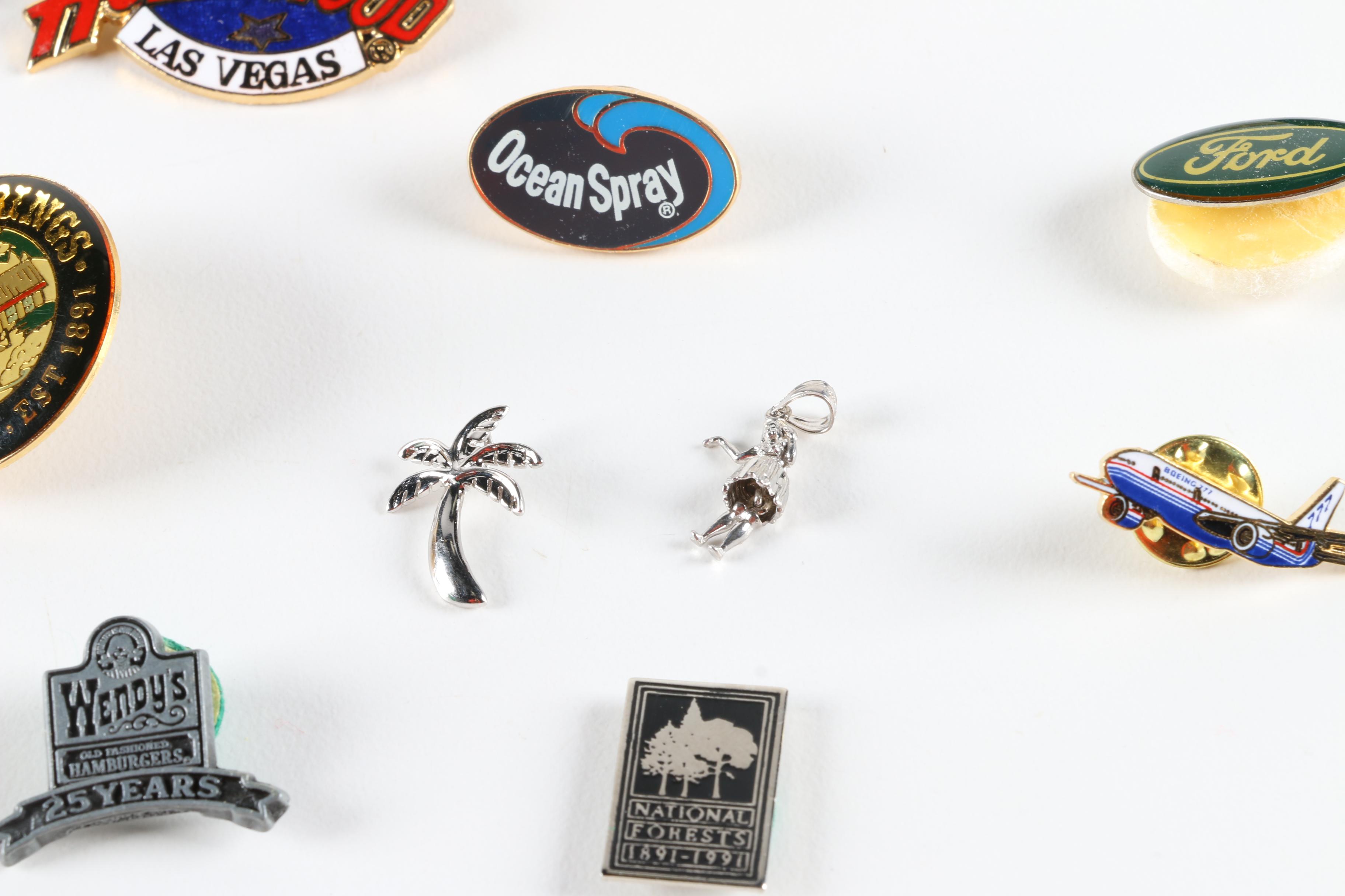 Variety Metal Novelty Pins