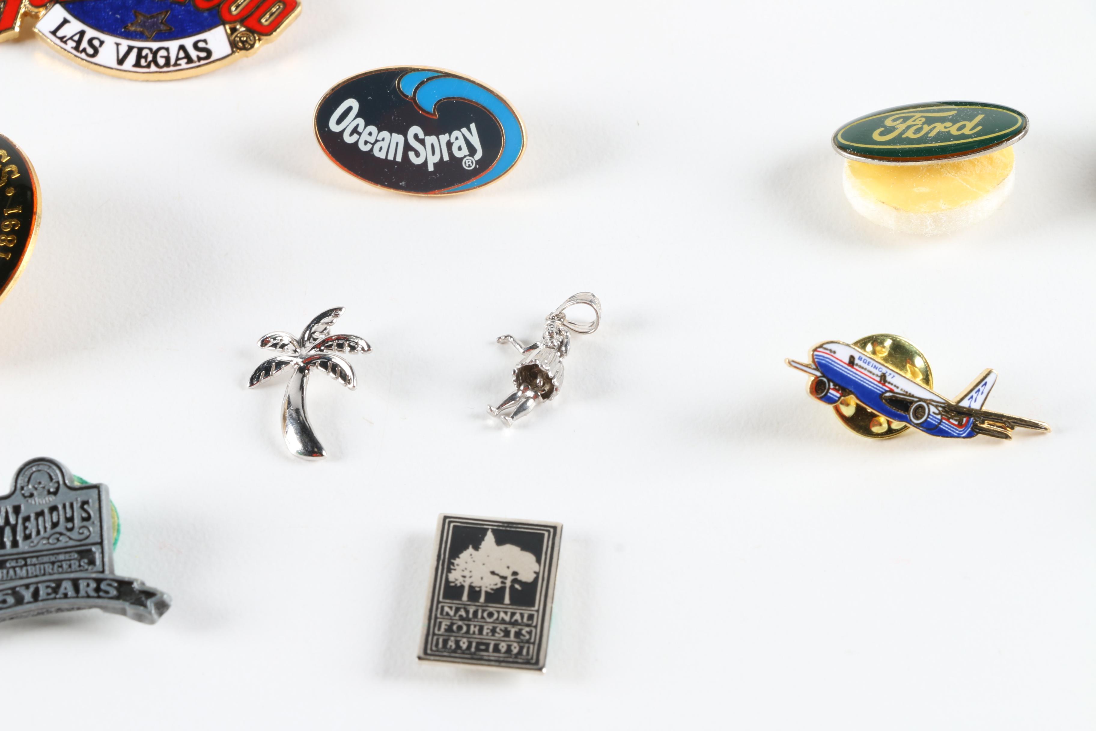 Variety Metal Novelty Pins