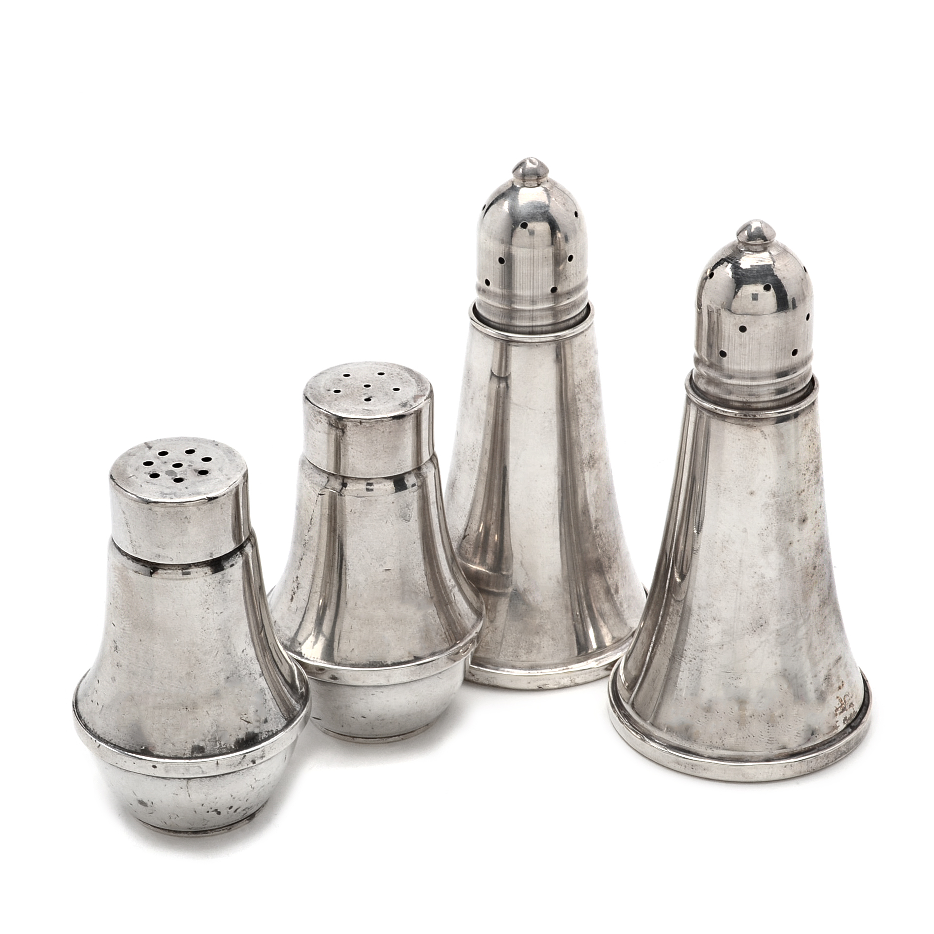 Duchin and Garden Silversmiths Sterling Silver Salt and Pepper Shakers