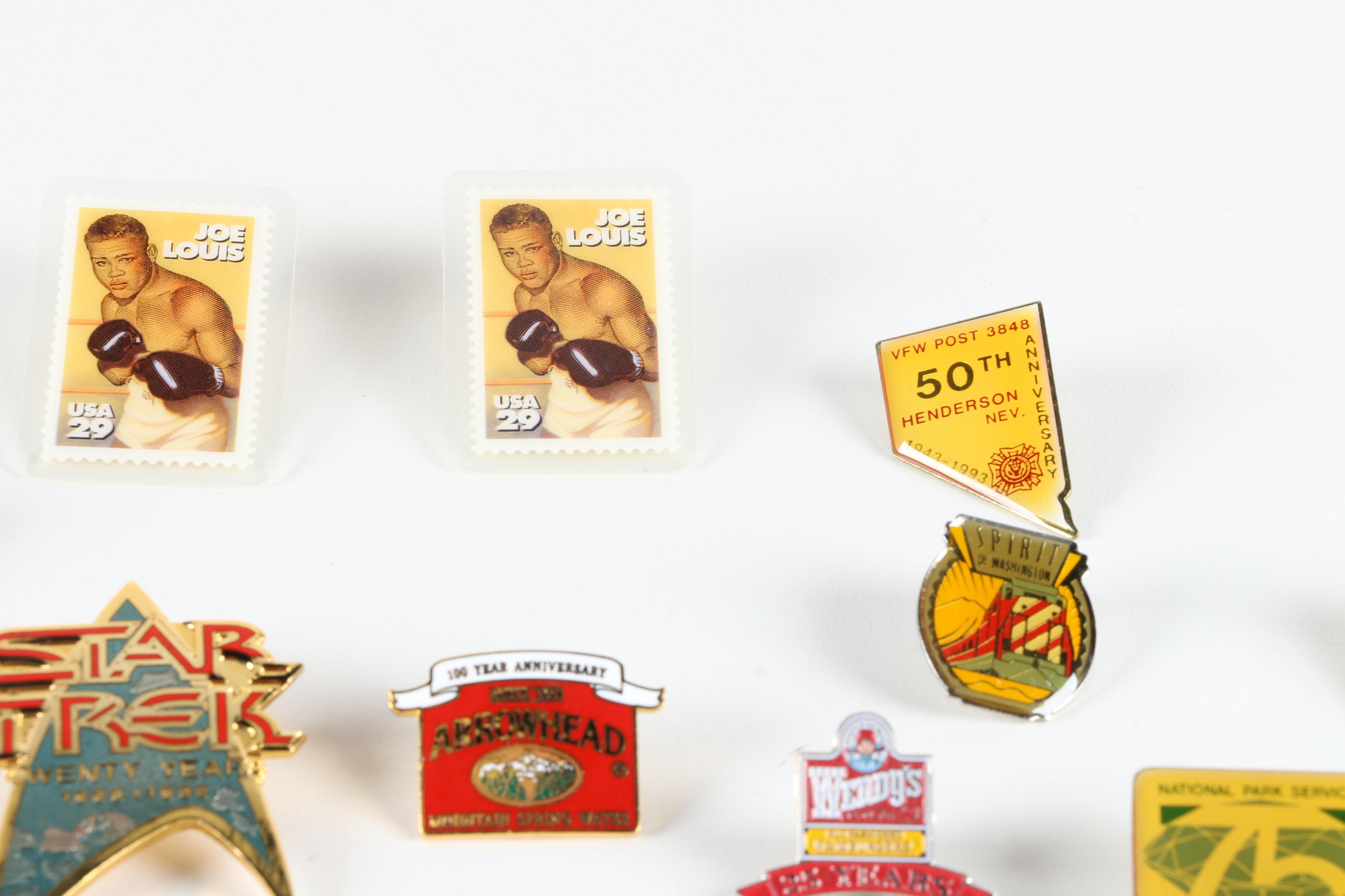 Variety Metal Novelty Pins