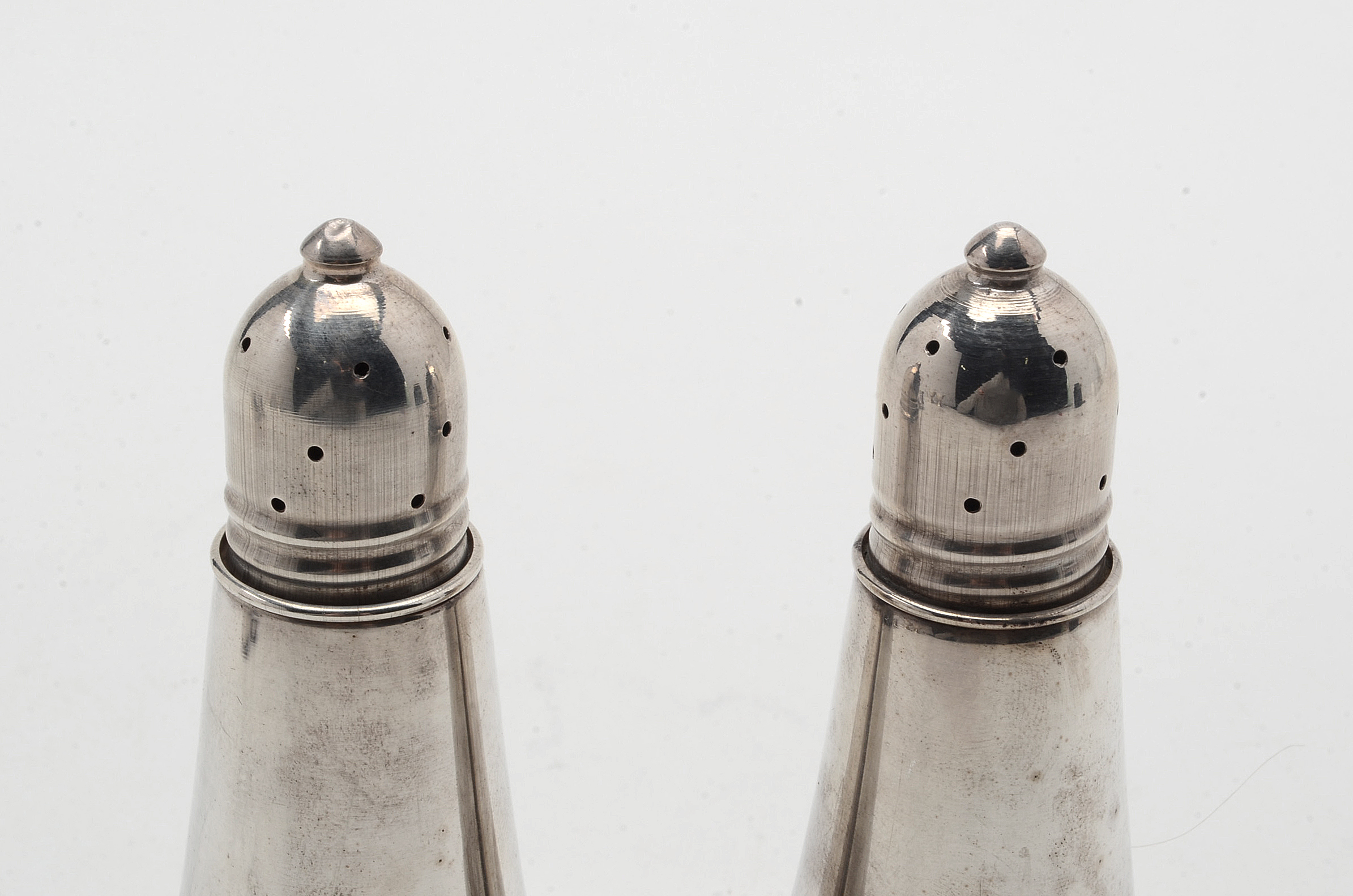 Duchin and Garden Silversmiths Sterling Silver Salt and Pepper Shakers