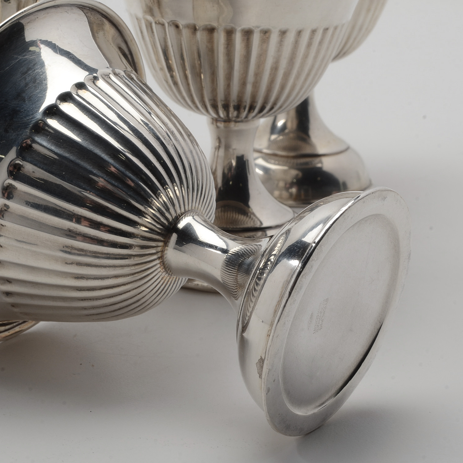 Vintage Set of Five Sterling Silver Sherbet/Ice Cream Cups