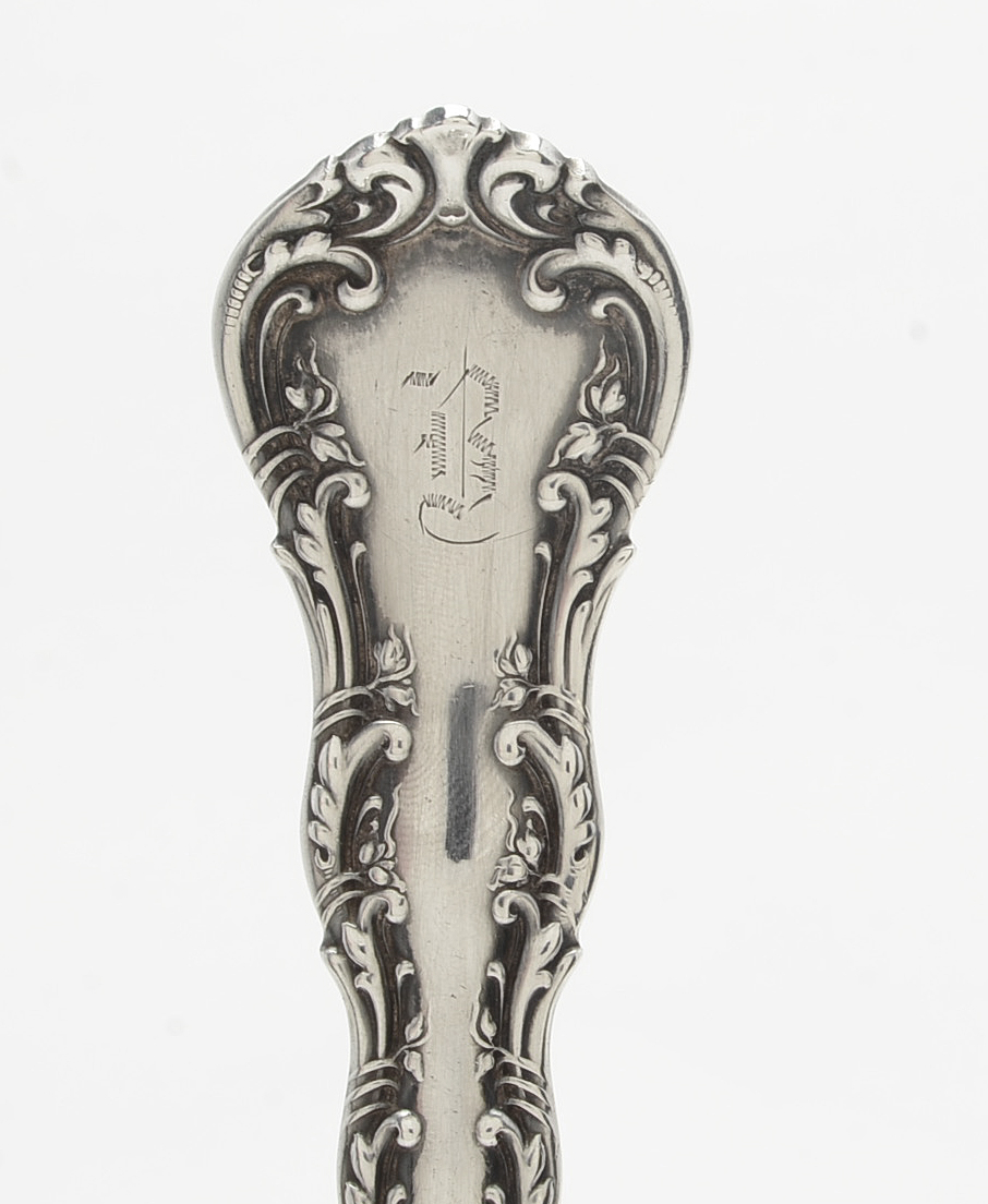 R. Wallace & Sons Manufacturing Company Holiday Sterling Silver Punch Ladle