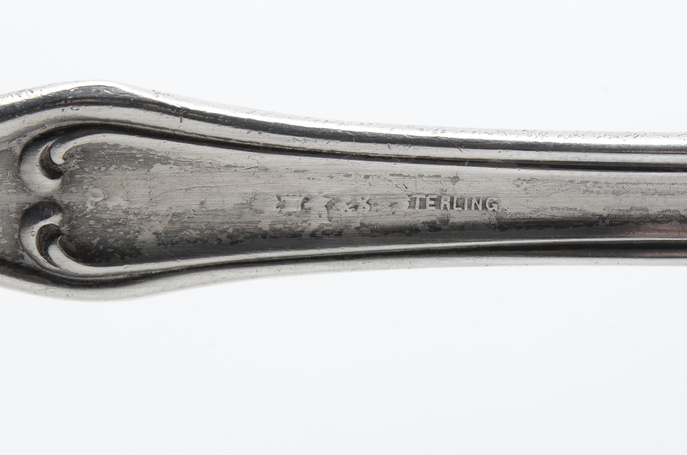 R. Wallace & Sons Manufacturing Company Holiday Sterling Silver Punch Ladle