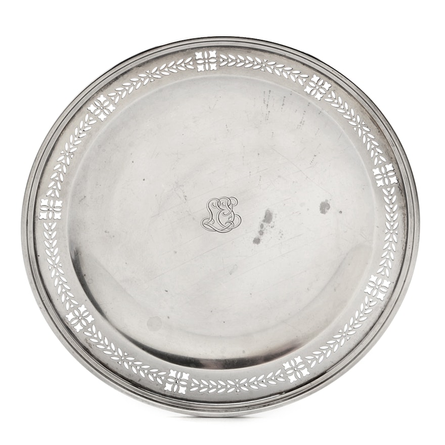 Tiffany & Co. Sterling Silver Serving Plate
