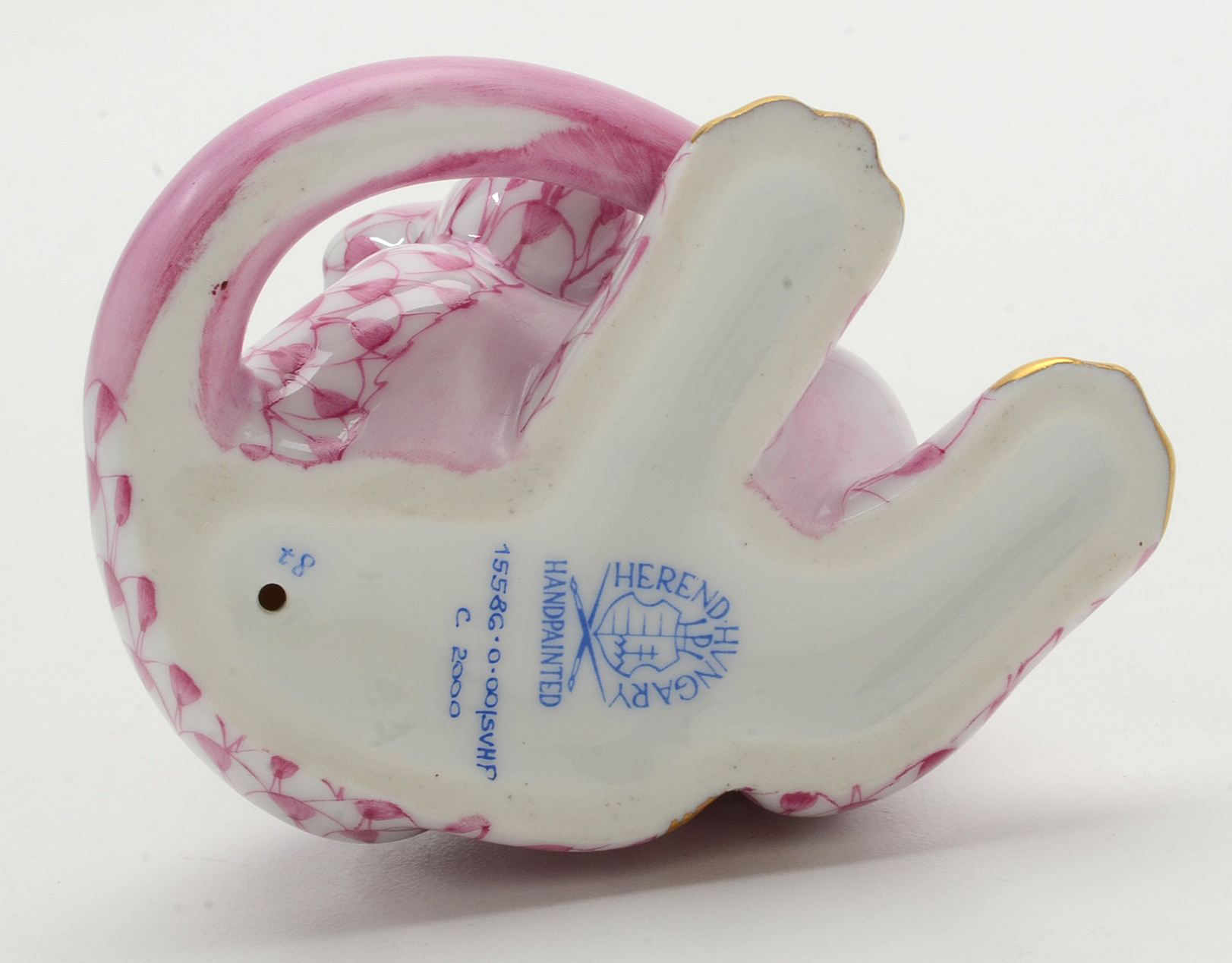 Herend Porcelain Cat Figurine