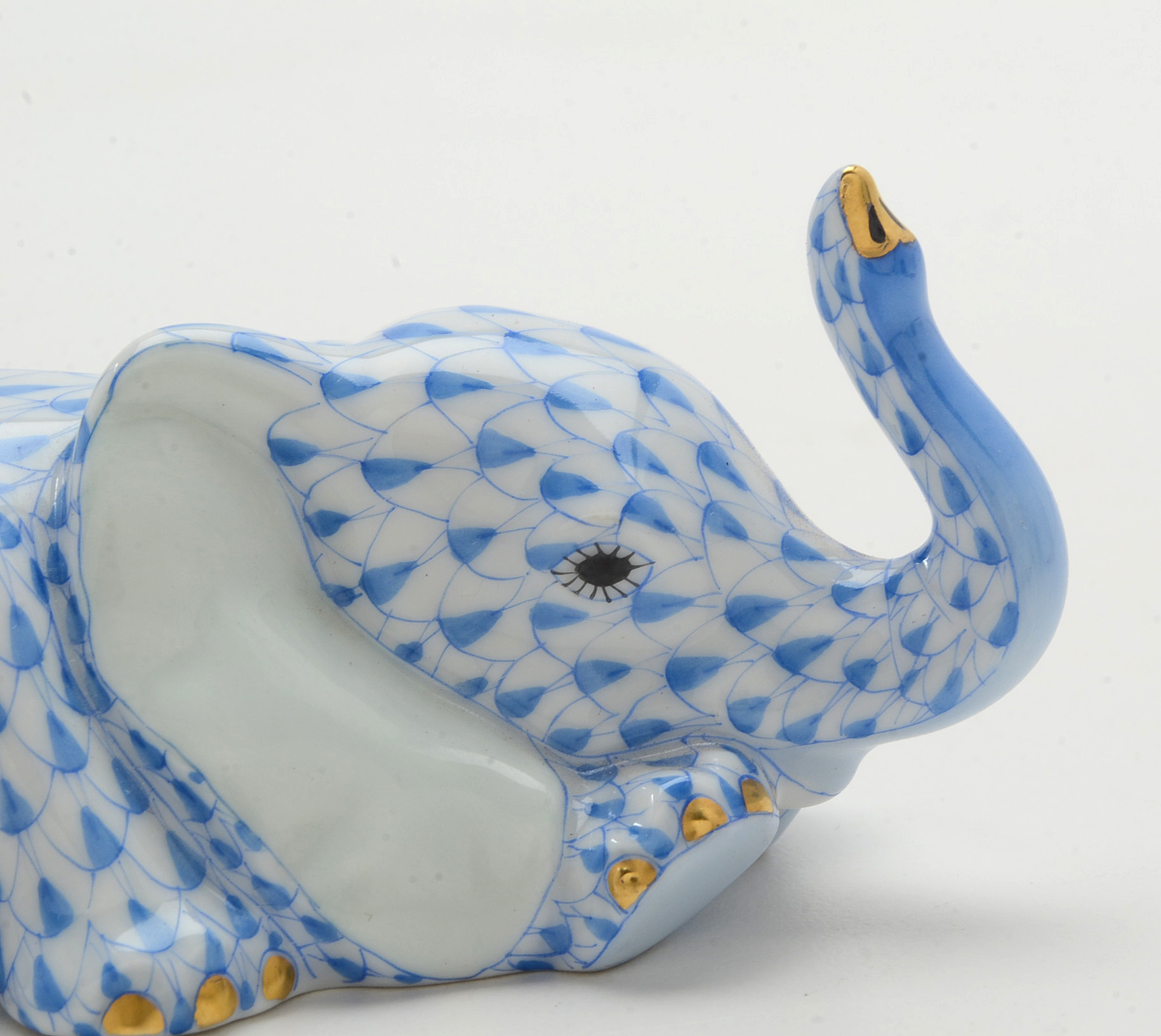Herend Porcelain Elephant Figurine