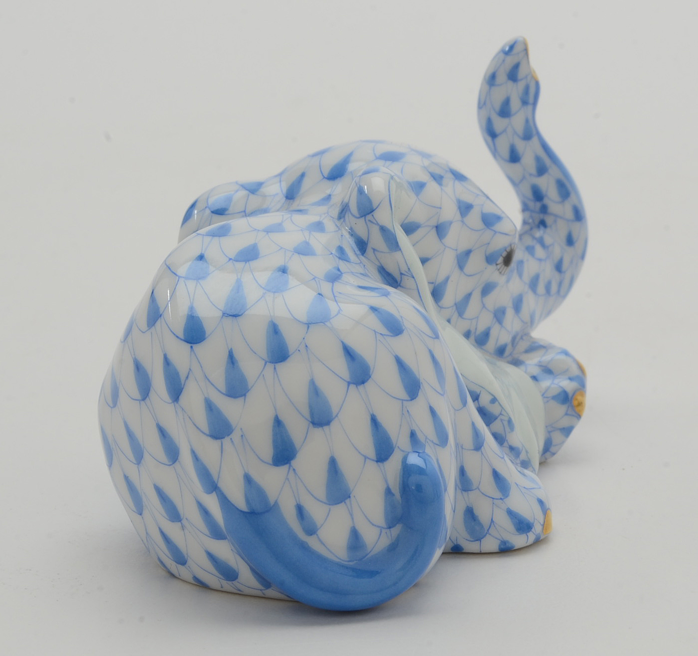 Herend Porcelain Elephant Figurine