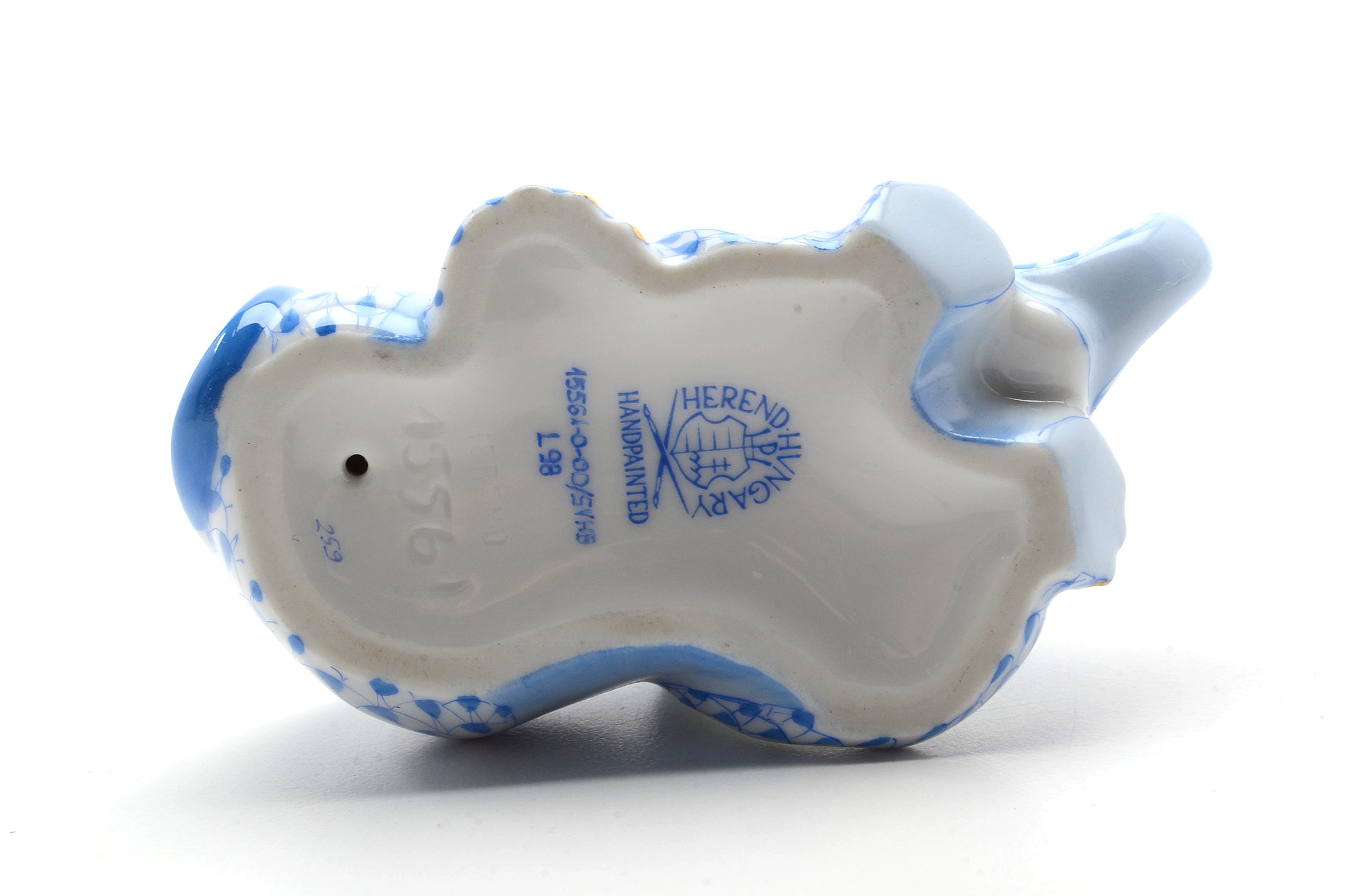 Herend Porcelain Elephant Figurine