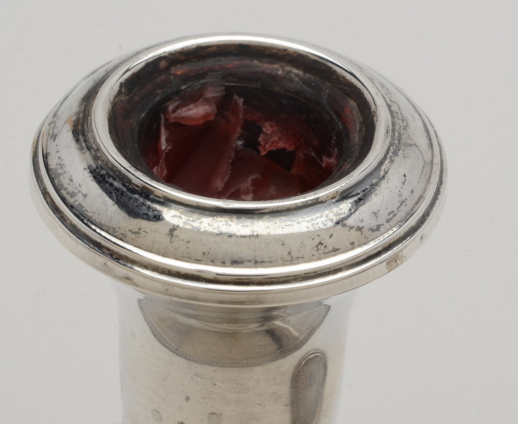 Webster Weighted Sterling Candle Holders