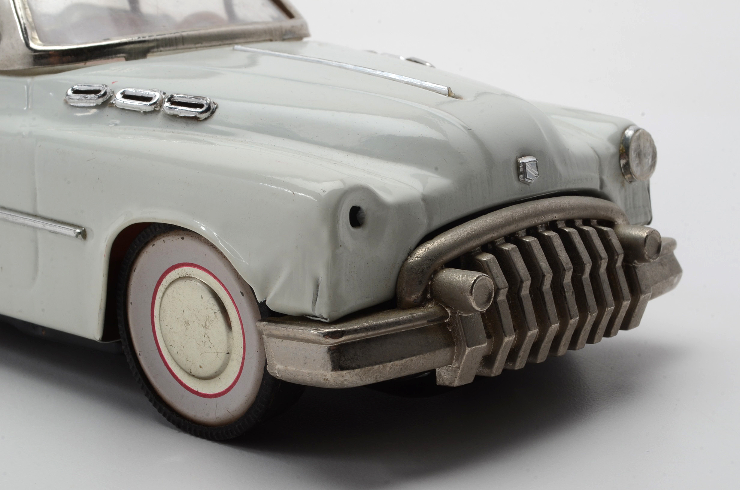 Pink and White Buick Super Die Cast Sedan