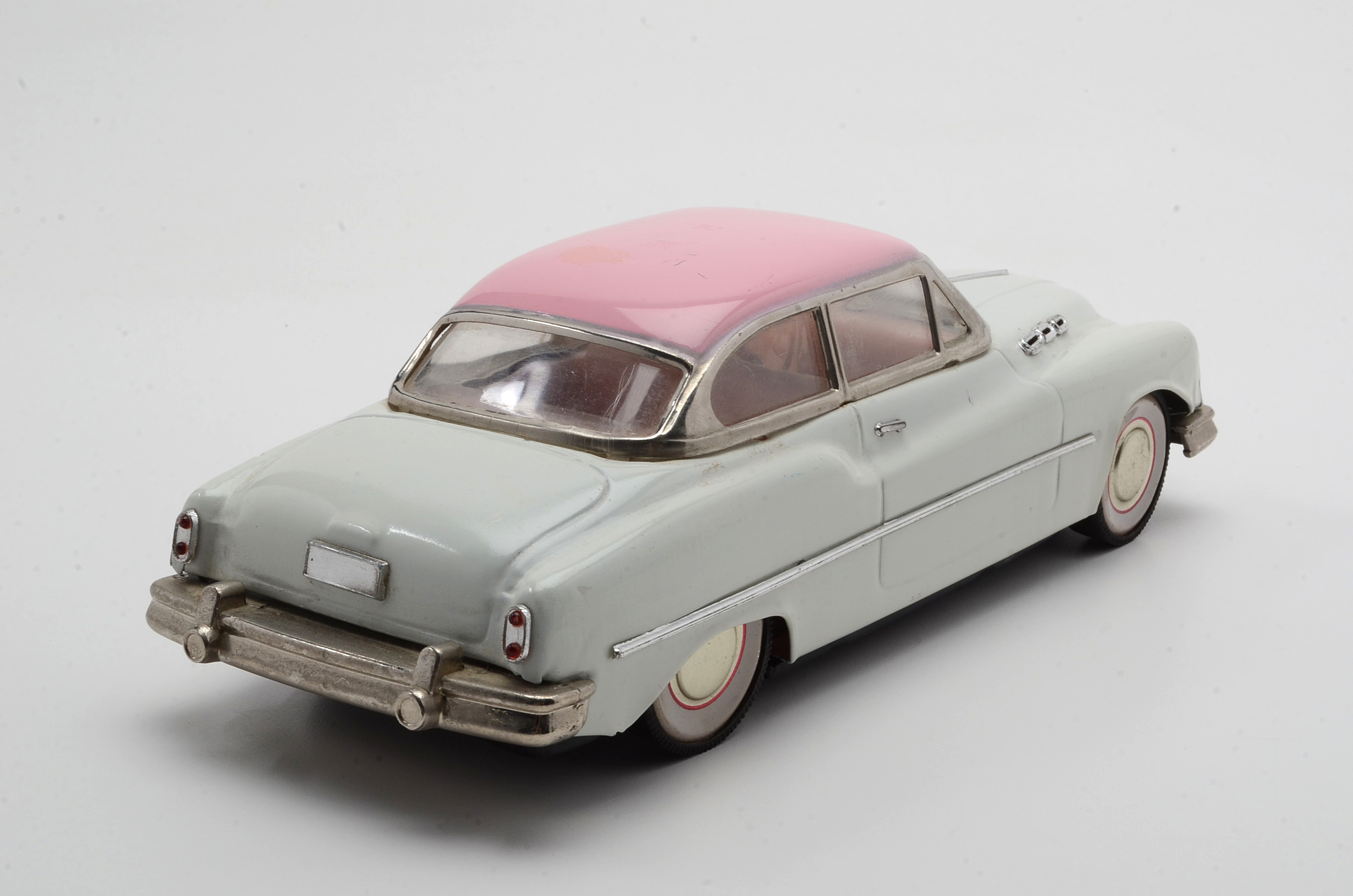 Pink and White Buick Super Die Cast Sedan