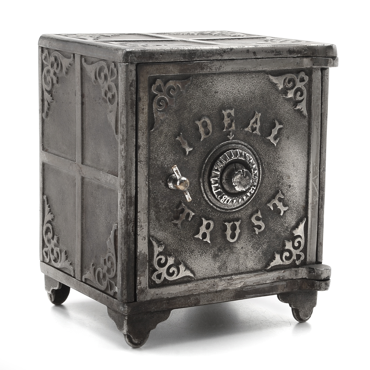 Vintage "Ideal Trust" Safe Bank