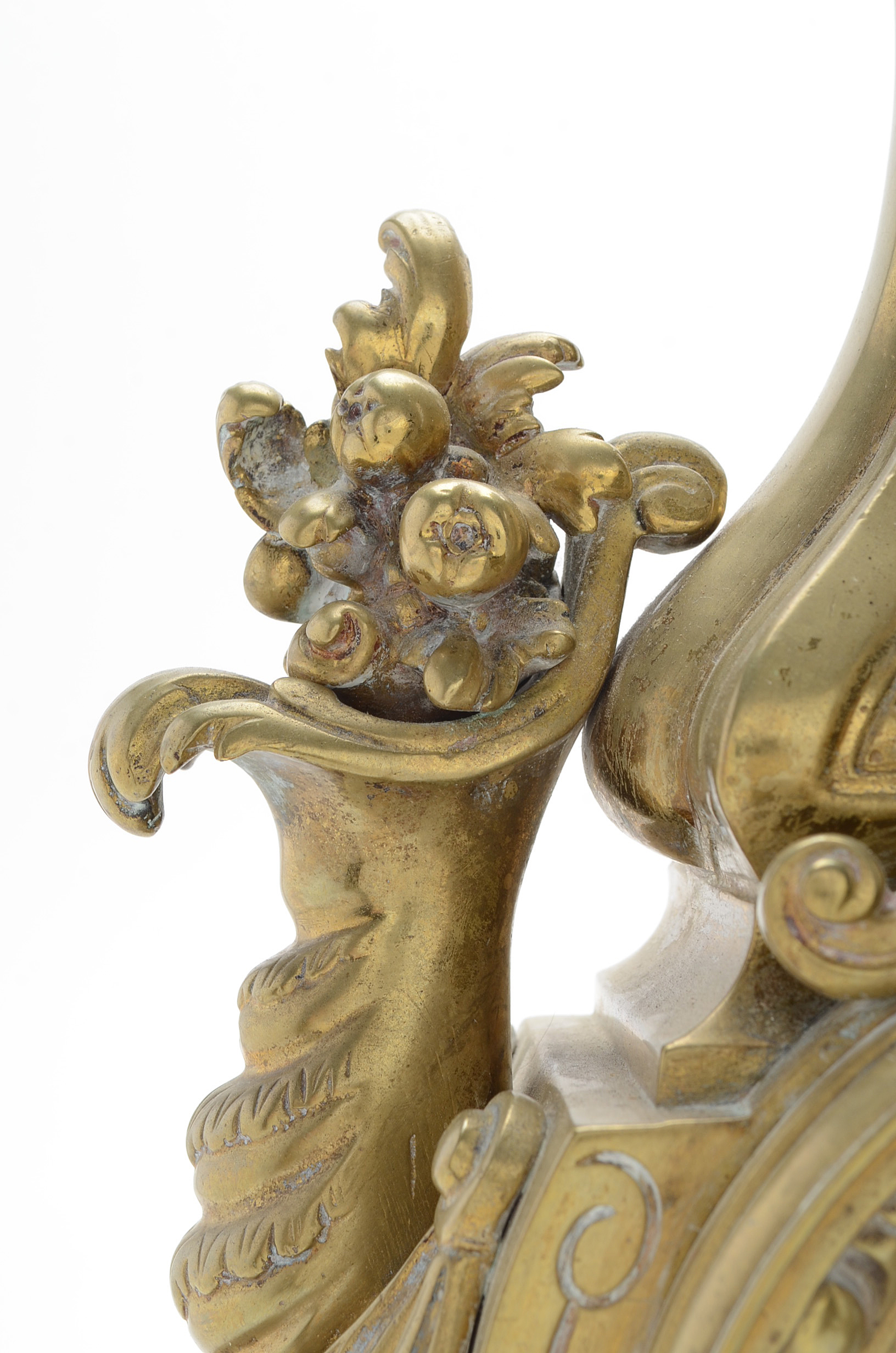 Circa 1855 French Vincenti & Cie. Medaille D' Argent Gilt Bronze Mantle Clock