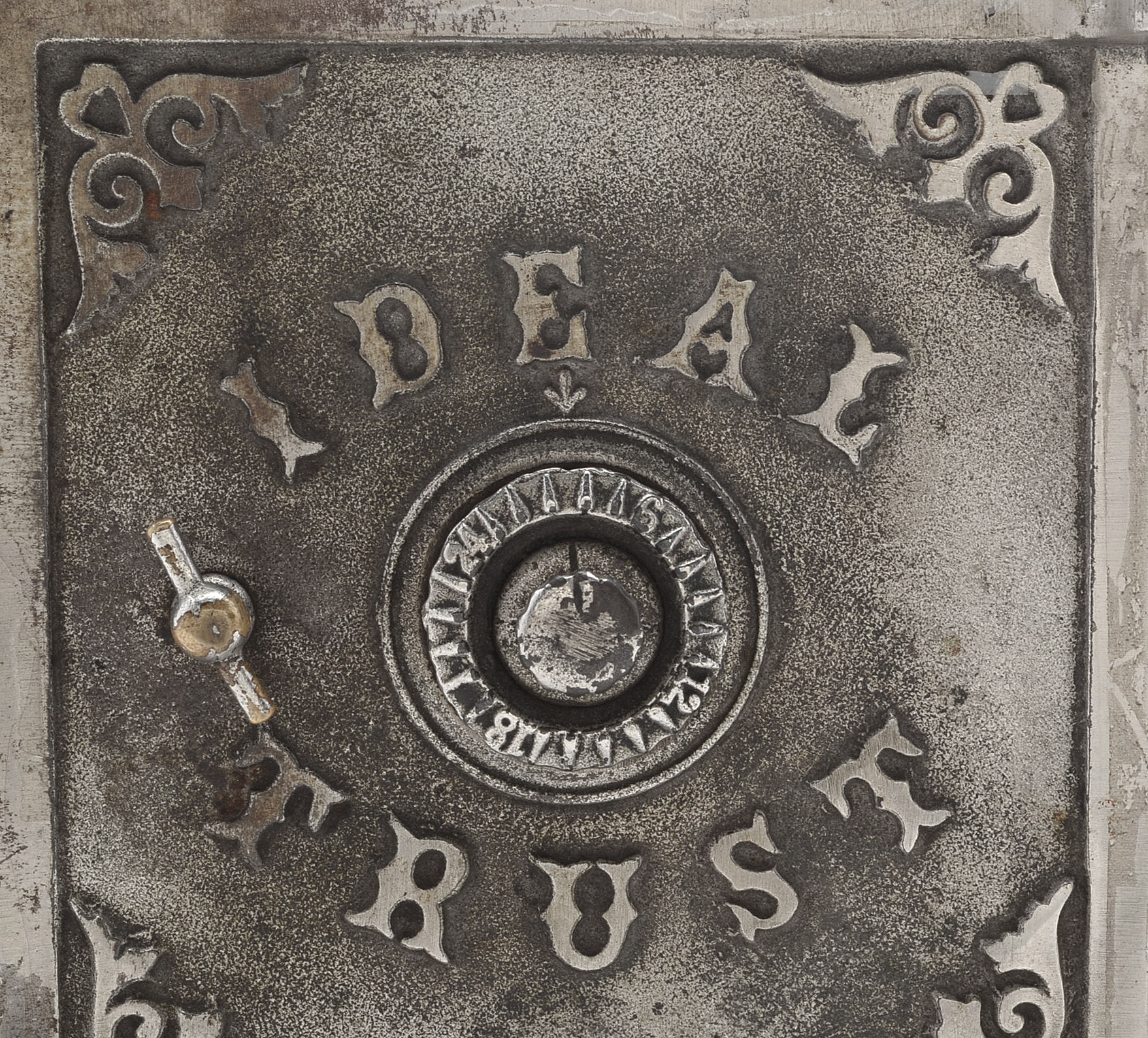 Vintage "Ideal Trust" Safe Bank