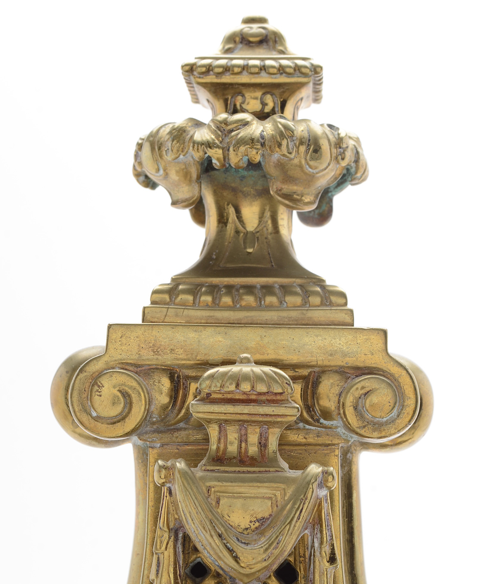 Circa 1855 French Vincenti & Cie. Medaille D' Argent Gilt Bronze Mantle Clock