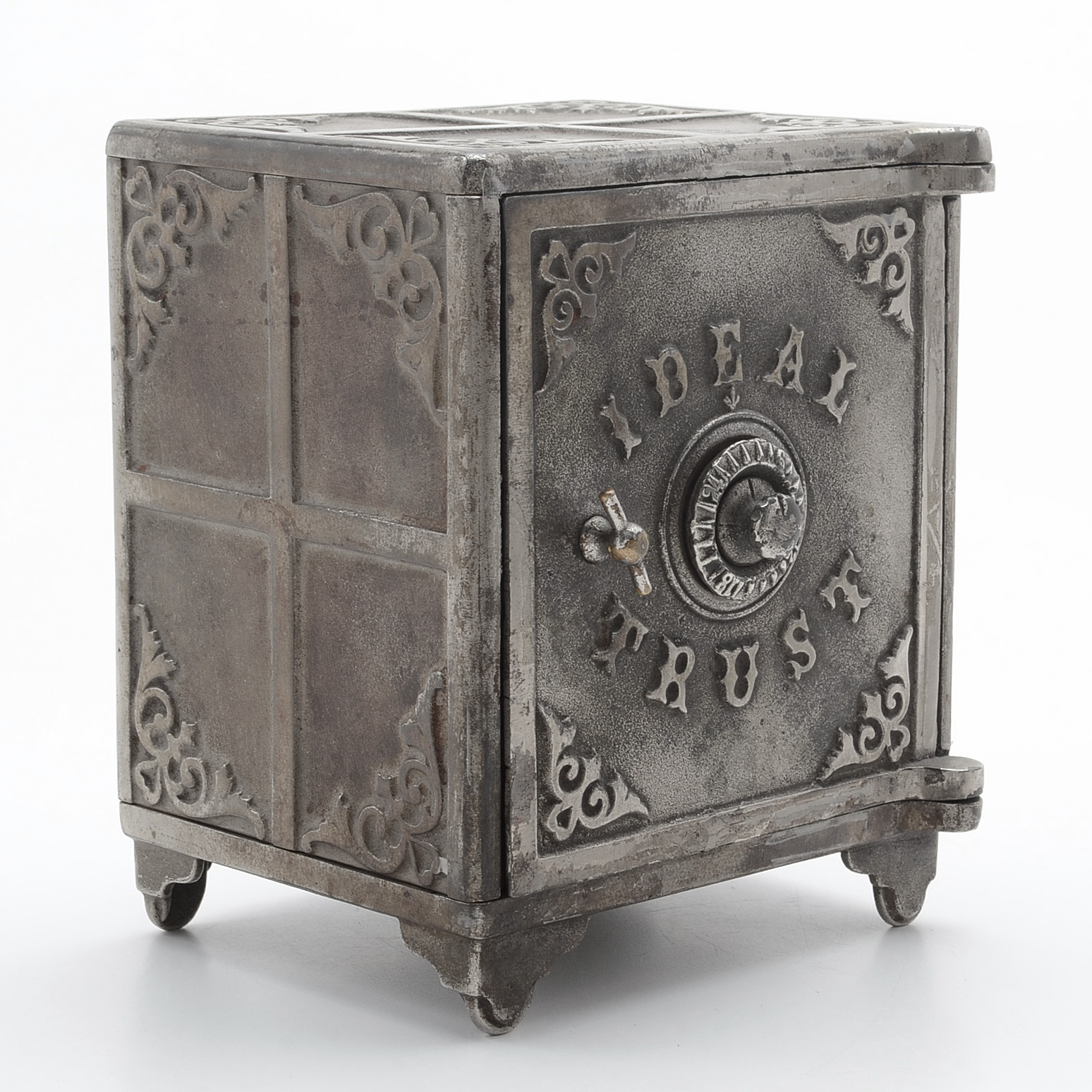 Vintage "Ideal Trust" Safe Bank