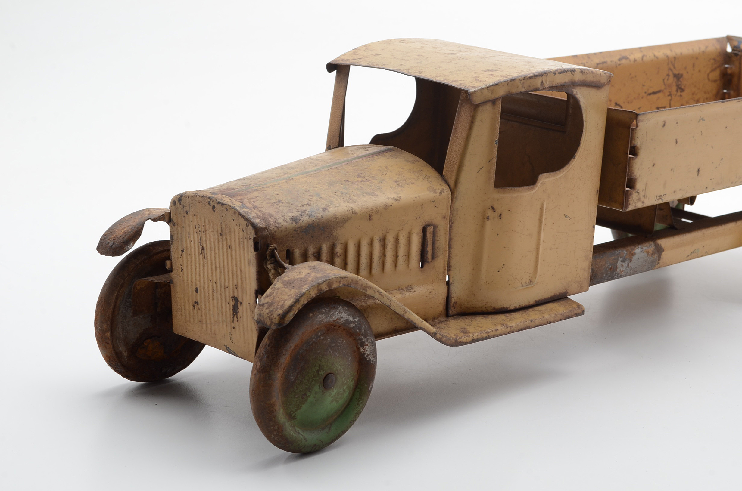 Vintage "Buddy L" Style Metal Toy Truck
