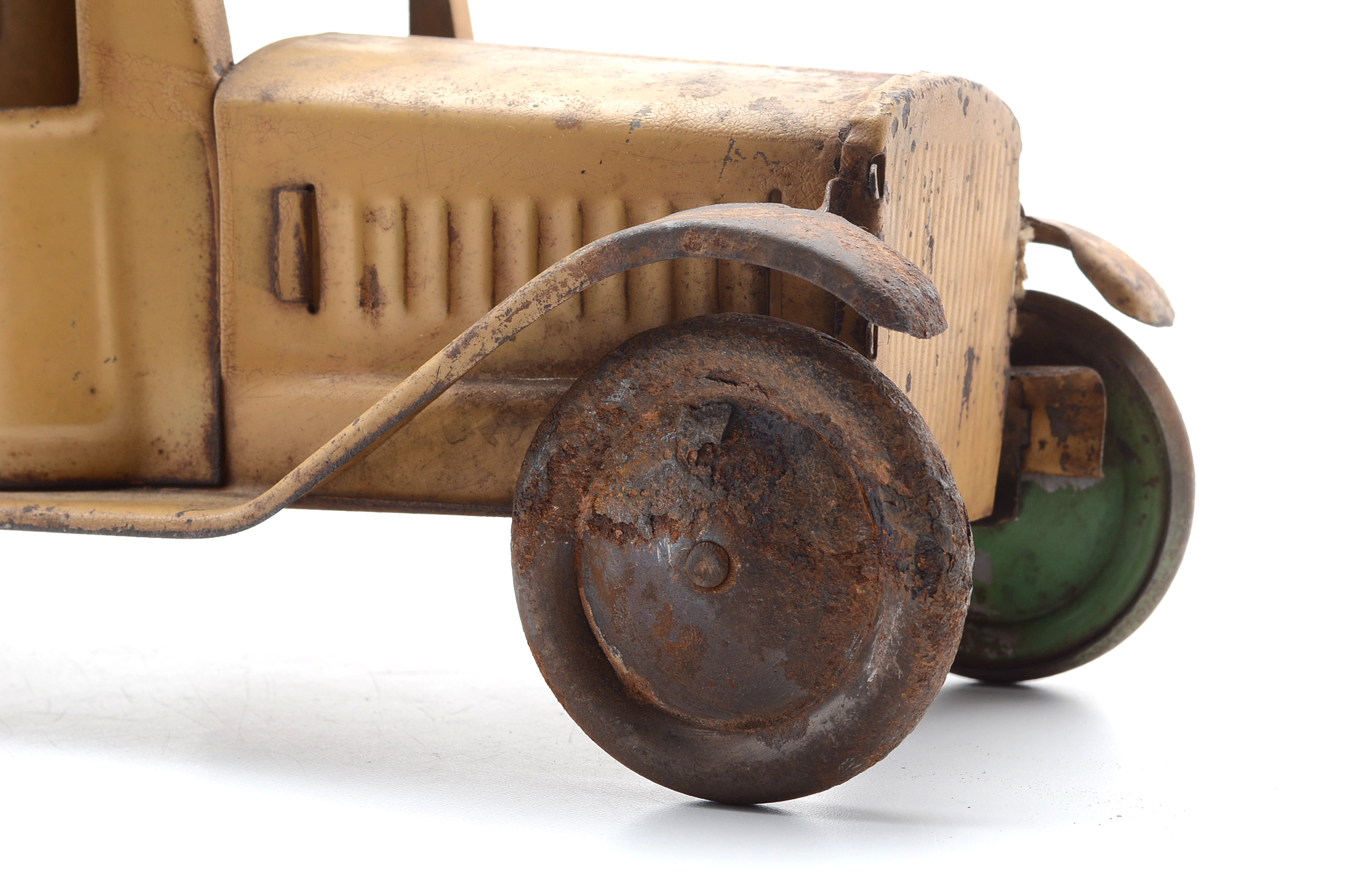 Vintage "Buddy L" Style Metal Toy Truck