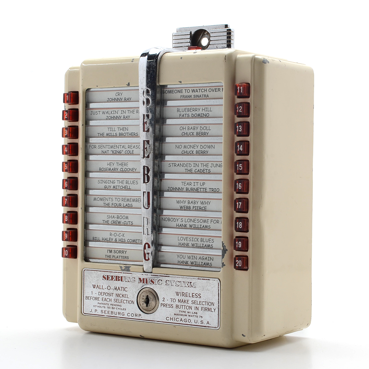 Seeburg Music System Wall-O-Matic