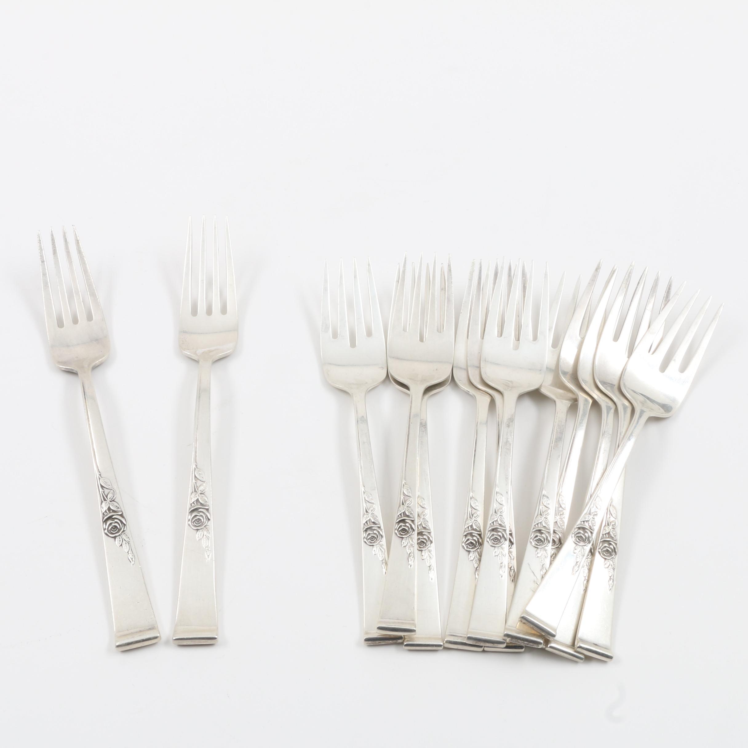 Reed and Barton "Classic Rose" Sterling Silver Flatware