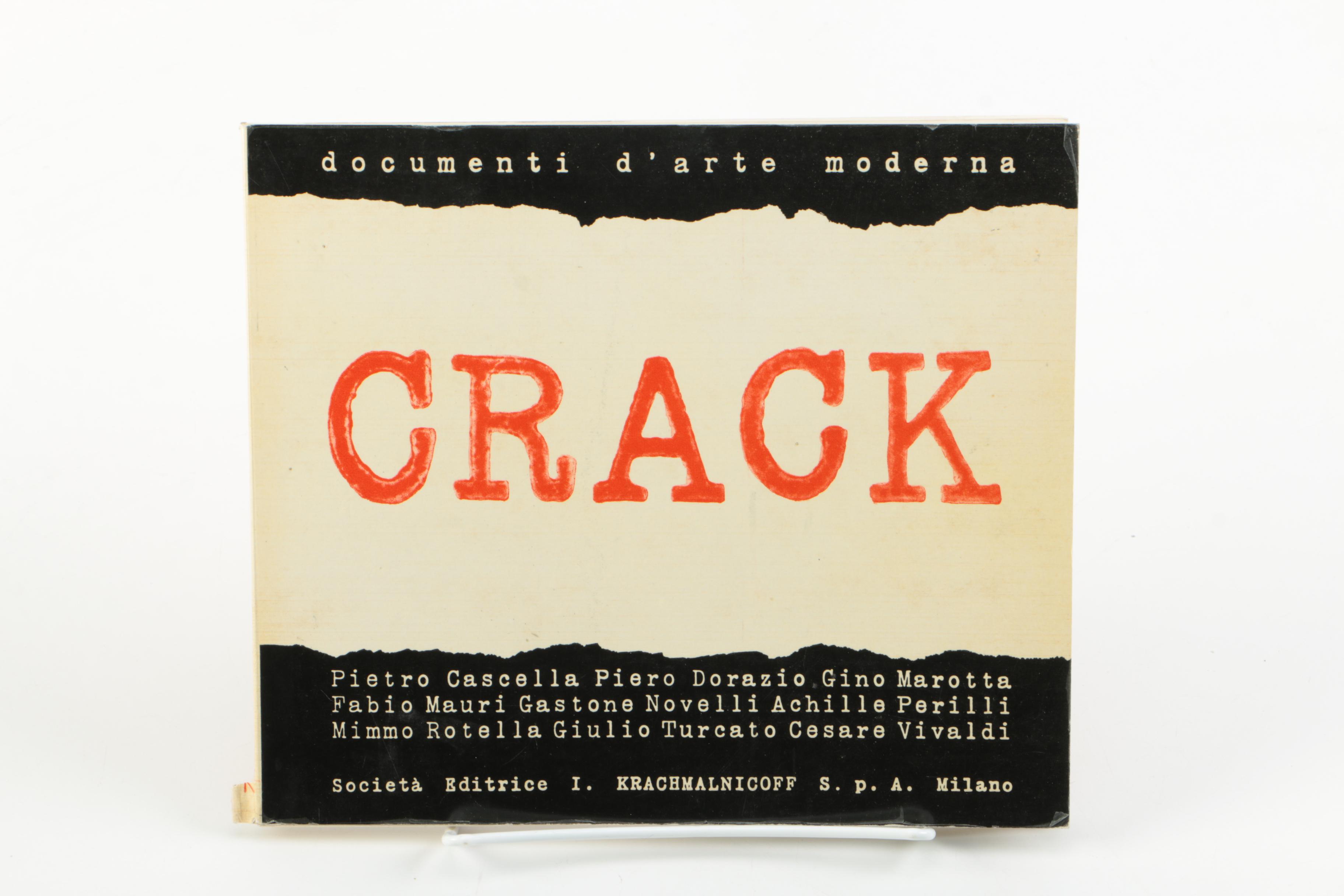 Signed 1960 "Crack" Book and 1959 "Rotella"
